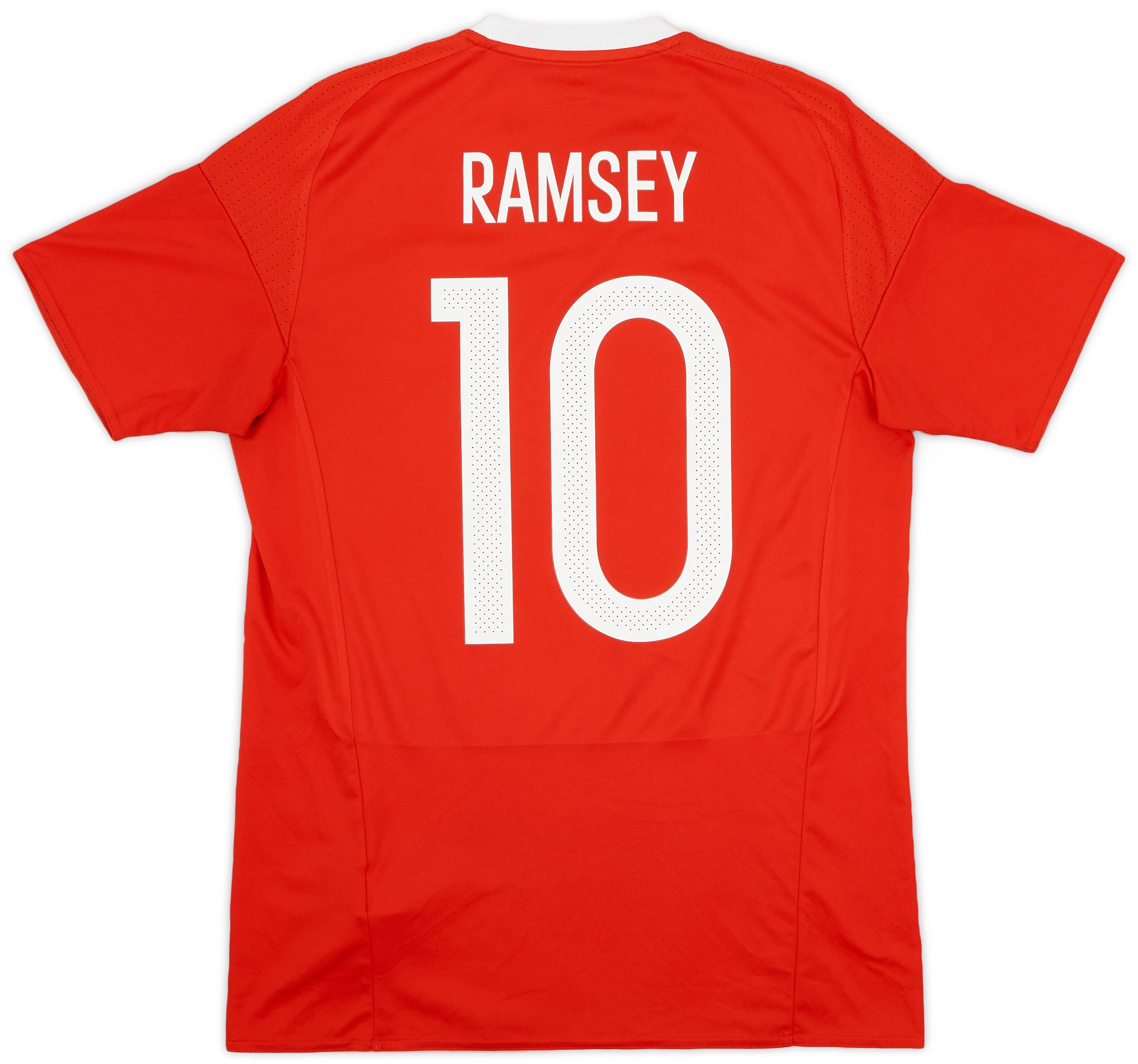 2016-17 Wales Home Shirt Ramsey #10 - 8/10 - (M)