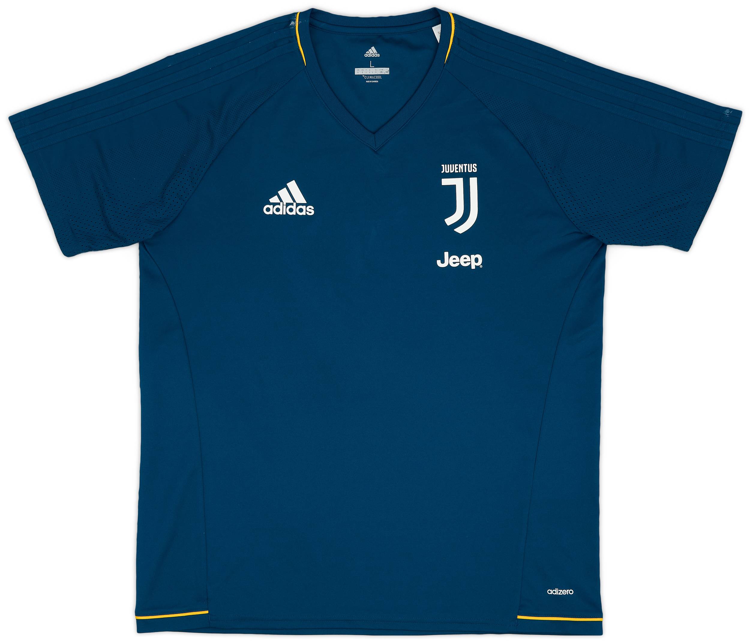2017-18 Juventus adizero Training Shirt - 9/10 - (L)