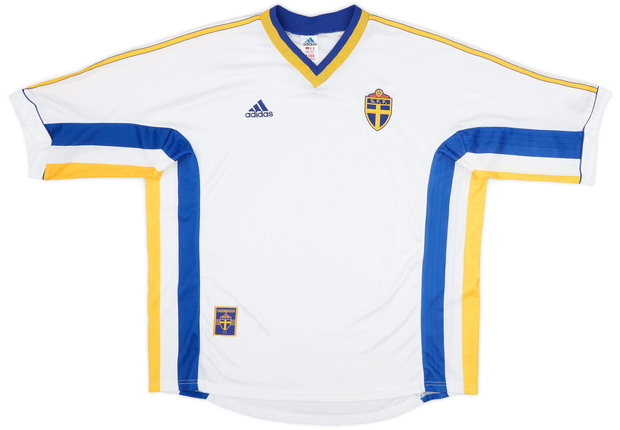 1998-00 Sweden Away Shirt - 9/10 - (L)