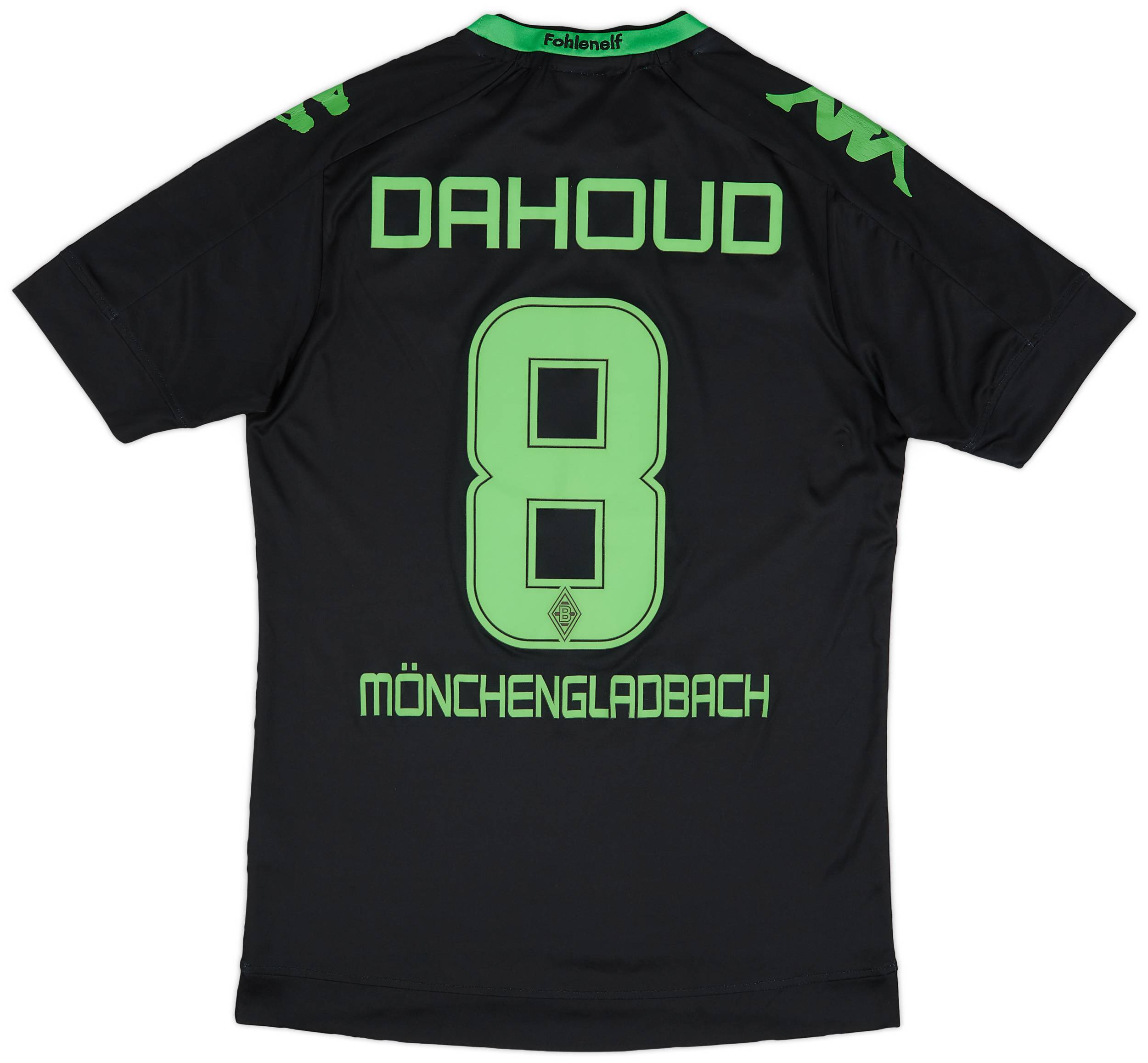 2016-17 Borussia Monchengladbach Third Shirt Dahoud #8 - 9/10 - (S)