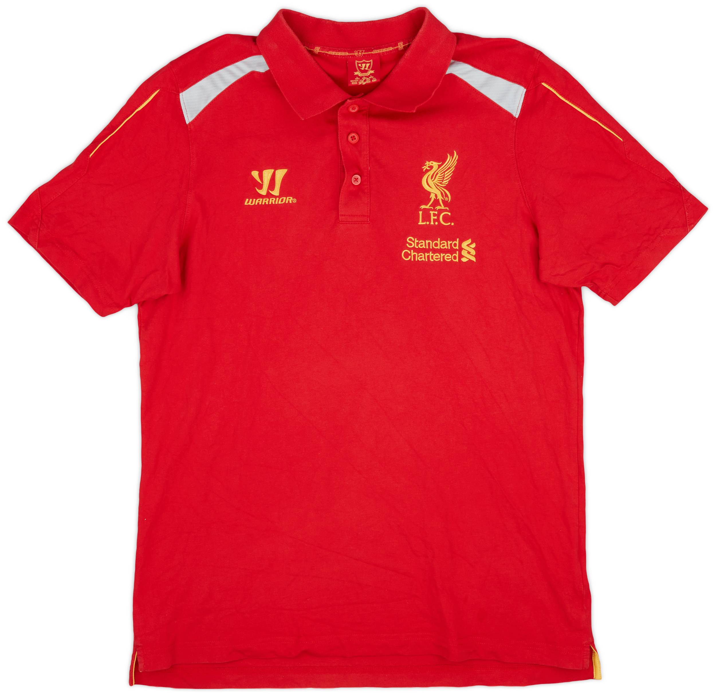 2013-14 Liverpool Warrior Polo Shirt - 9/10 - (L)