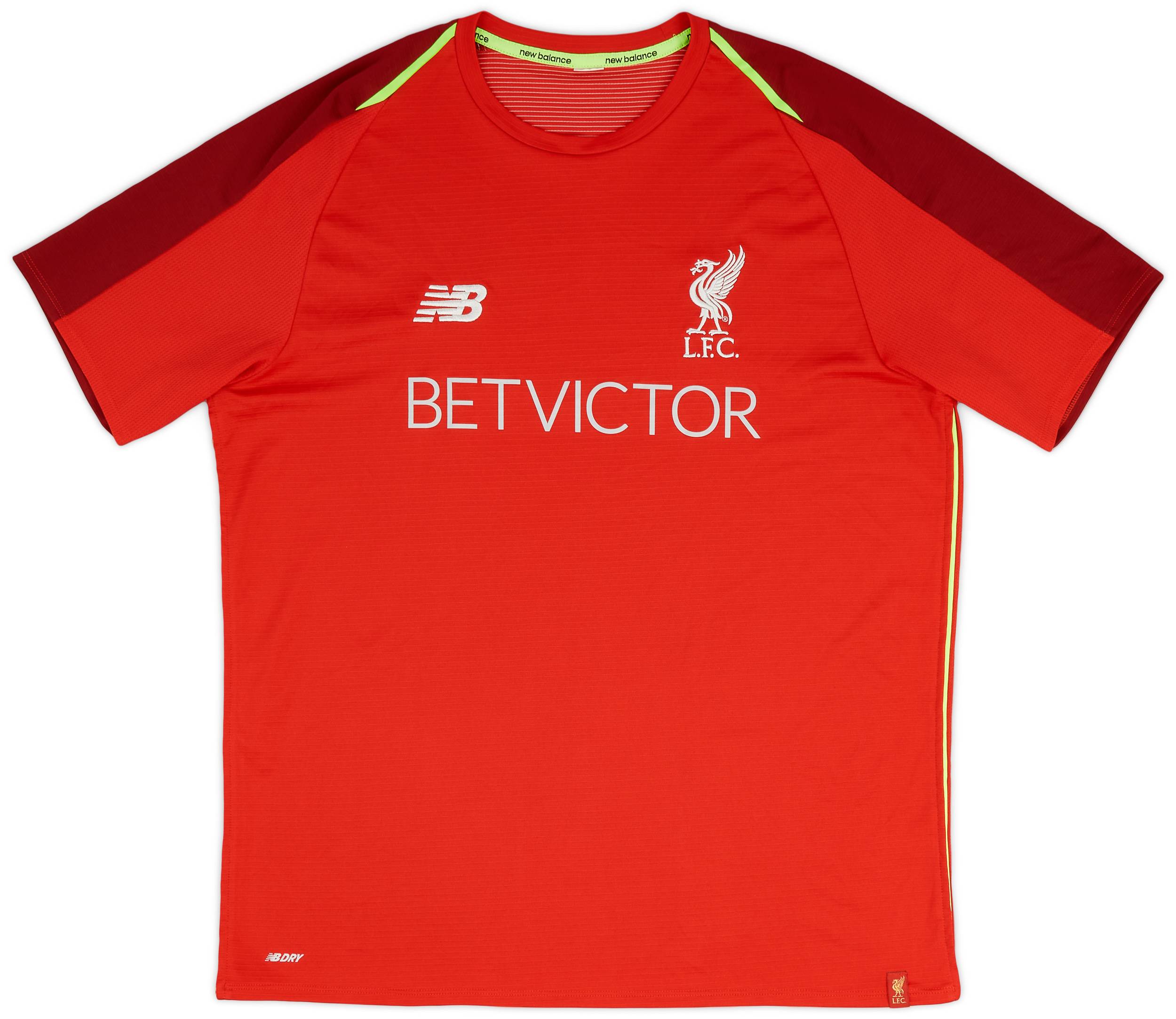 2016 17 Liverpool New Balance Training Shirt 10 10 XL