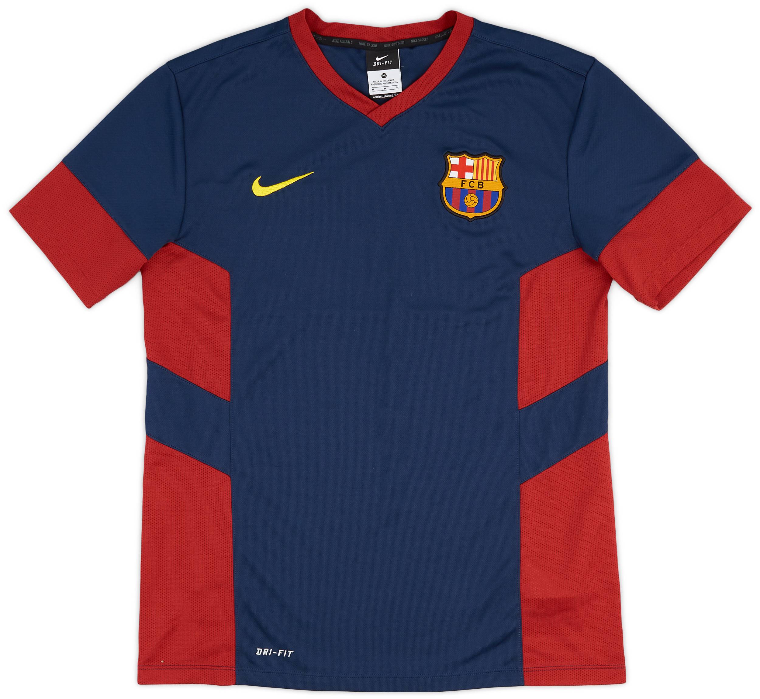 2013 14 Barcelona Nike Training Shirt 9 10 M