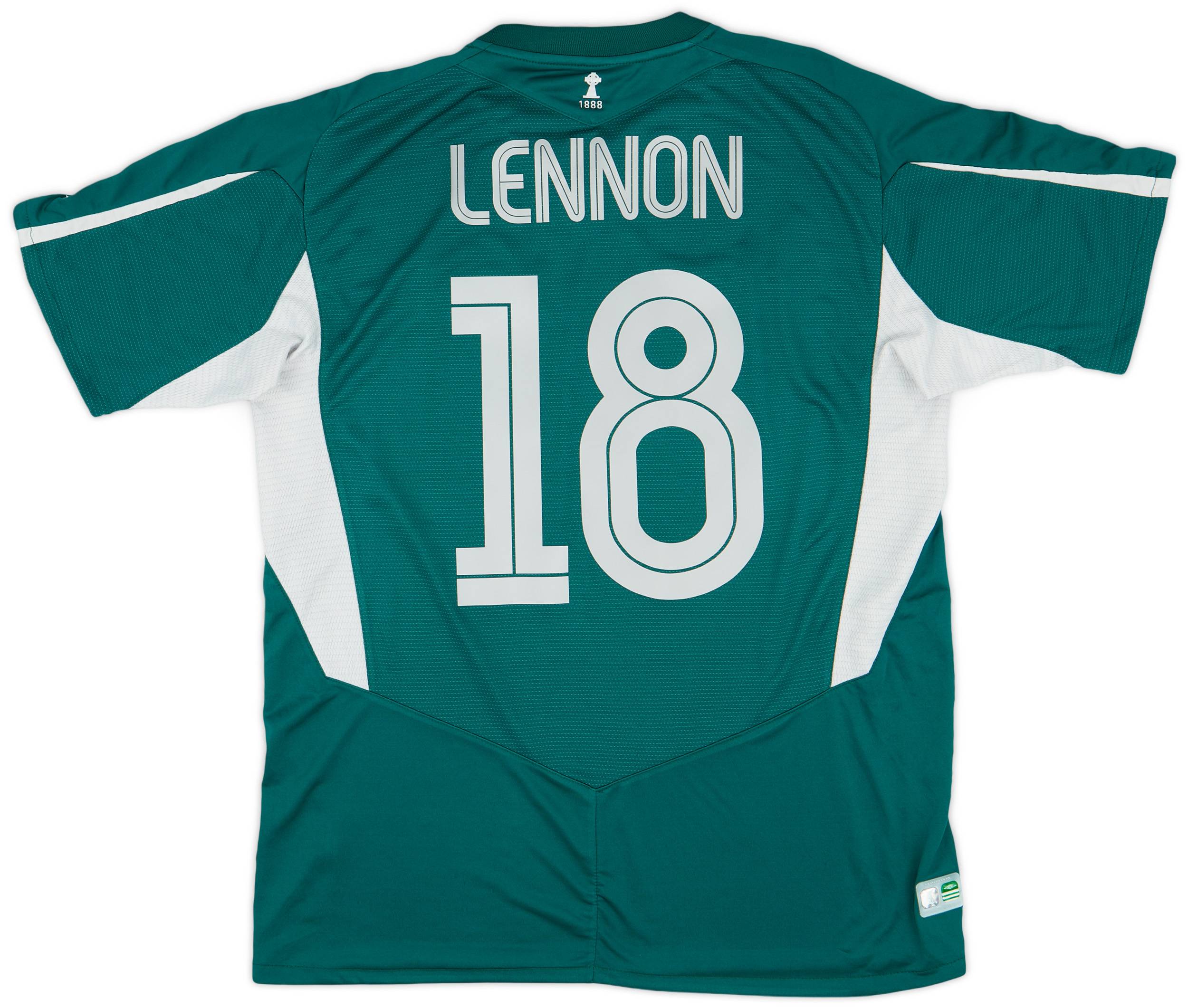 2004-05 Celtic Away Shirt Lennon #18 - 9/10 - (L)