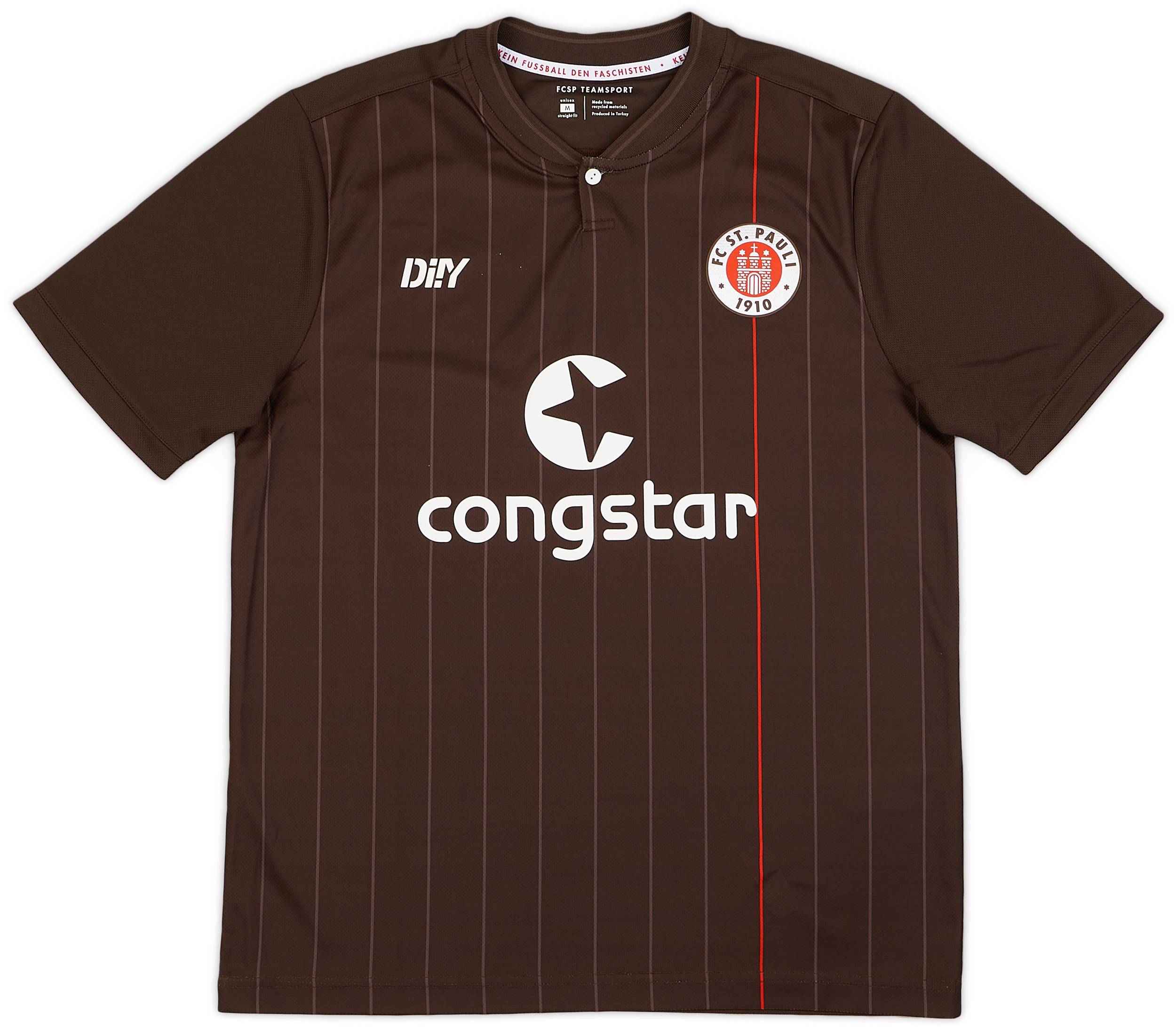 2021 22 St Pauli Home Shirt 10 10 M