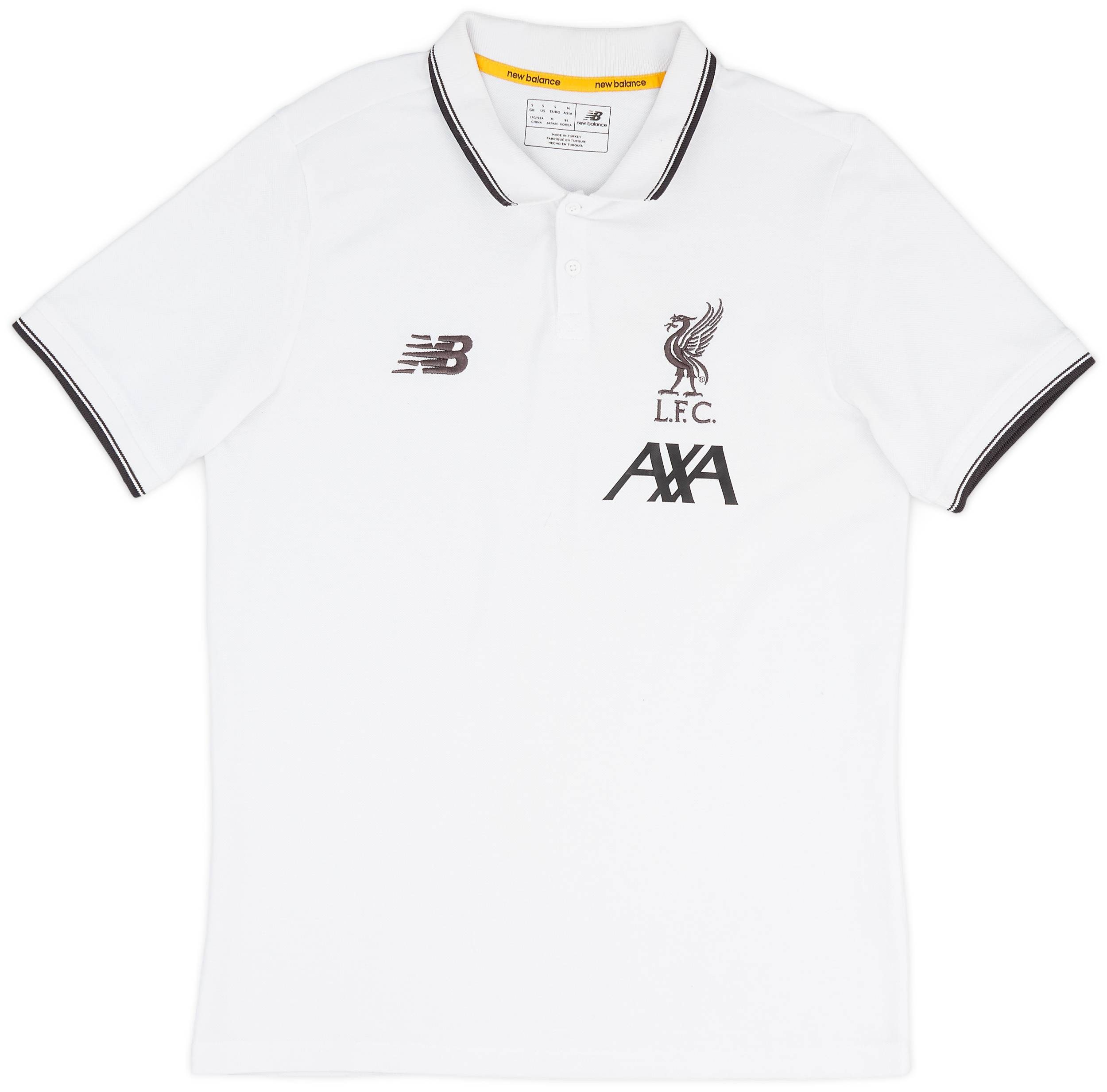 2019 20 Liverpool New Balance Polo Shirt 9 10 S