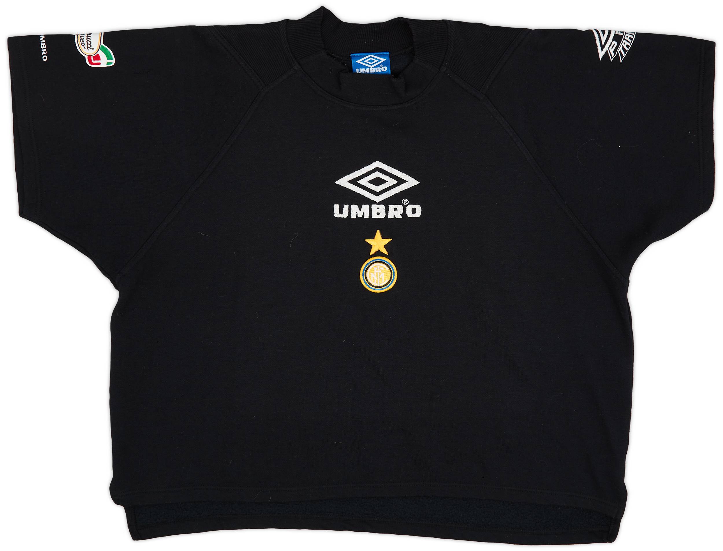 1994-95 Inter Milan Umbro S/S Sweat Top - 9/10 - (L)