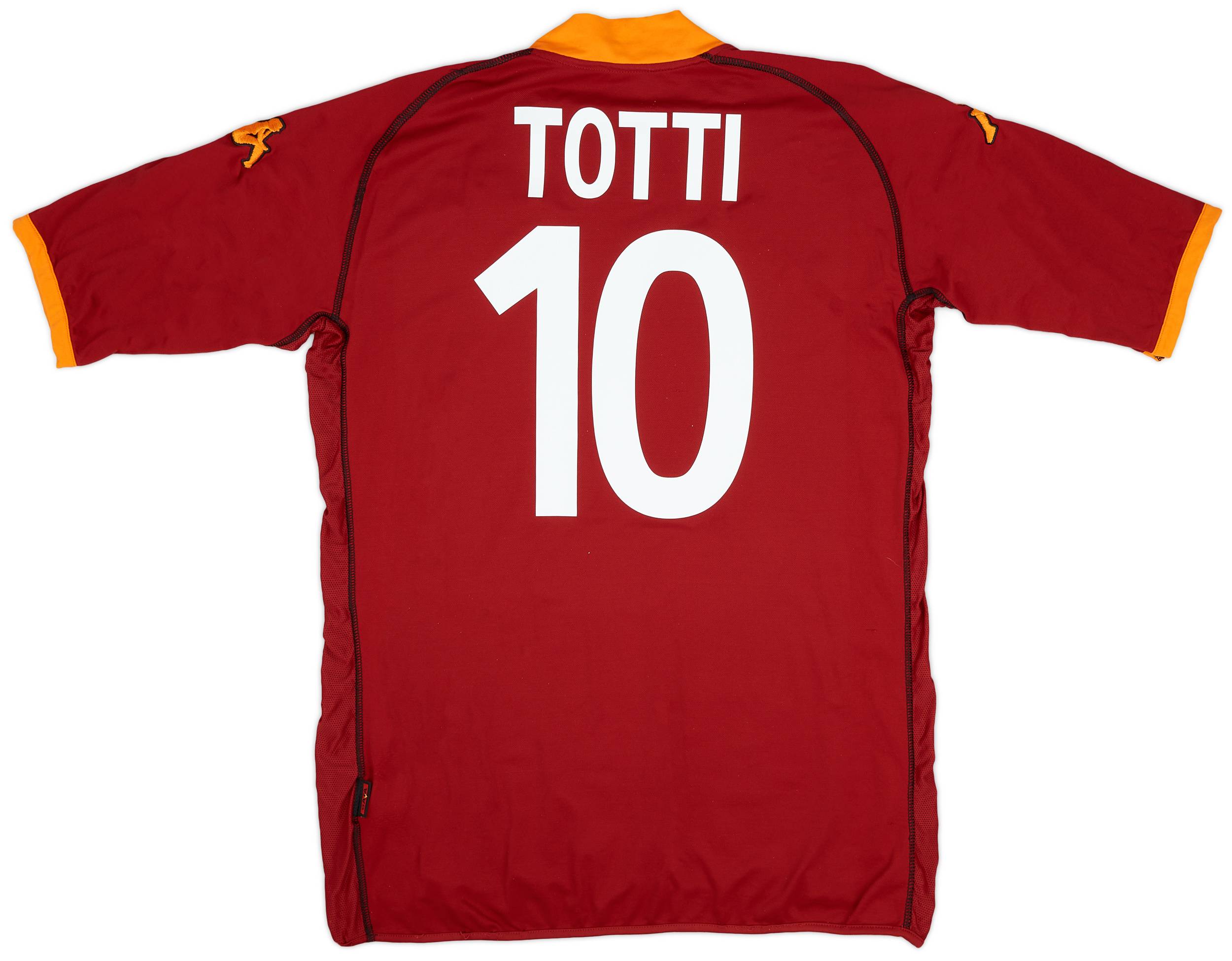 2002-03 Roma Home Shirt Totti #10 - 8/10 - (3XL)