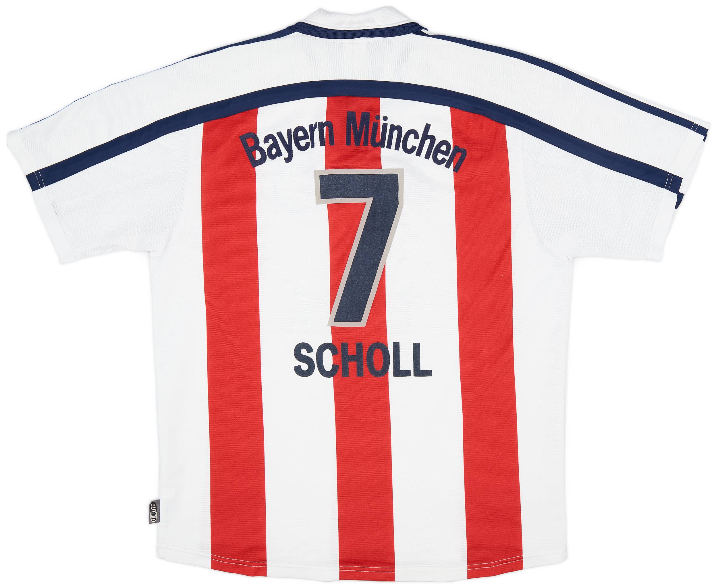 2000-01 Bayern Munich Away Shirt Scholl #7 - 9/10 - (L)