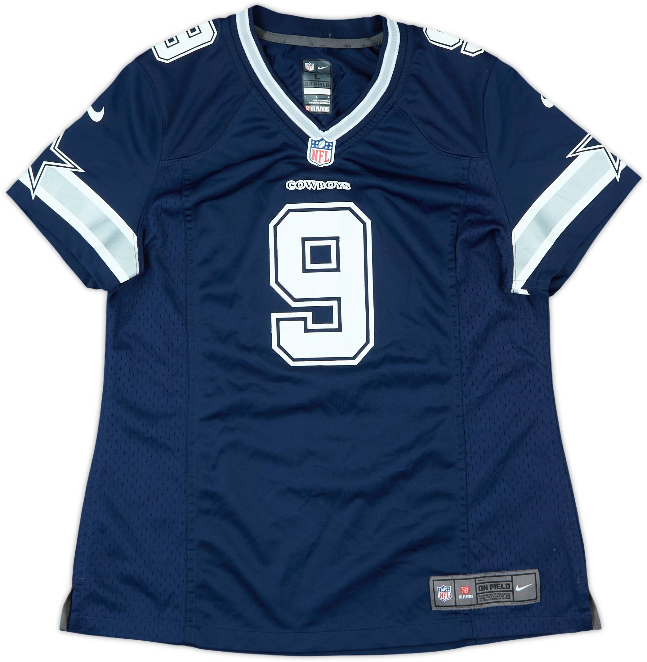 2012-16 Dallas Cowboys Romo #9 Nike Game Home Jersey Womens 6/10