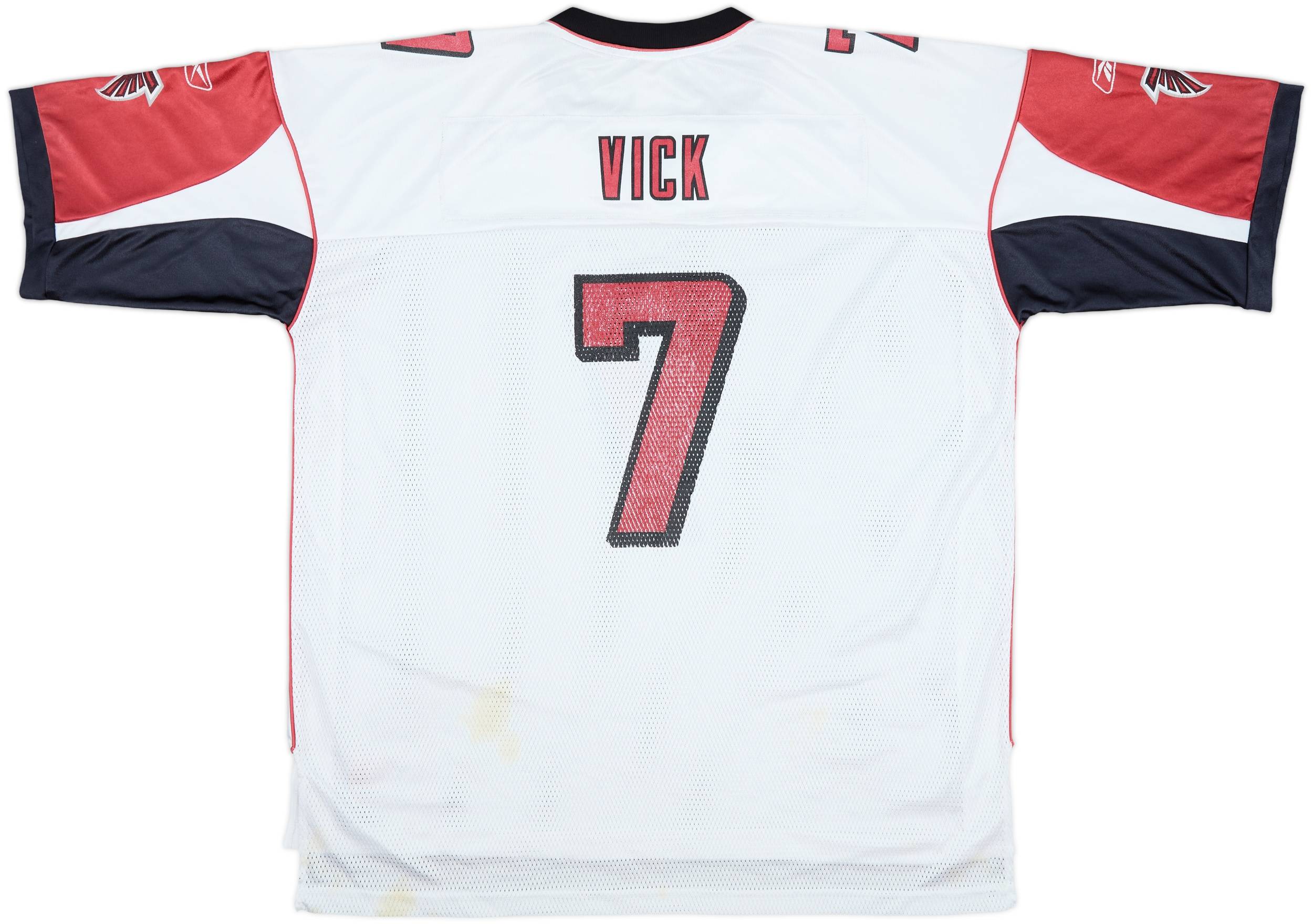 NFL Falcons VICK 7 レプリカユニフォーム 2005-06 Atlanta Falcons Vick #7 Reebok On Field Away Jersey