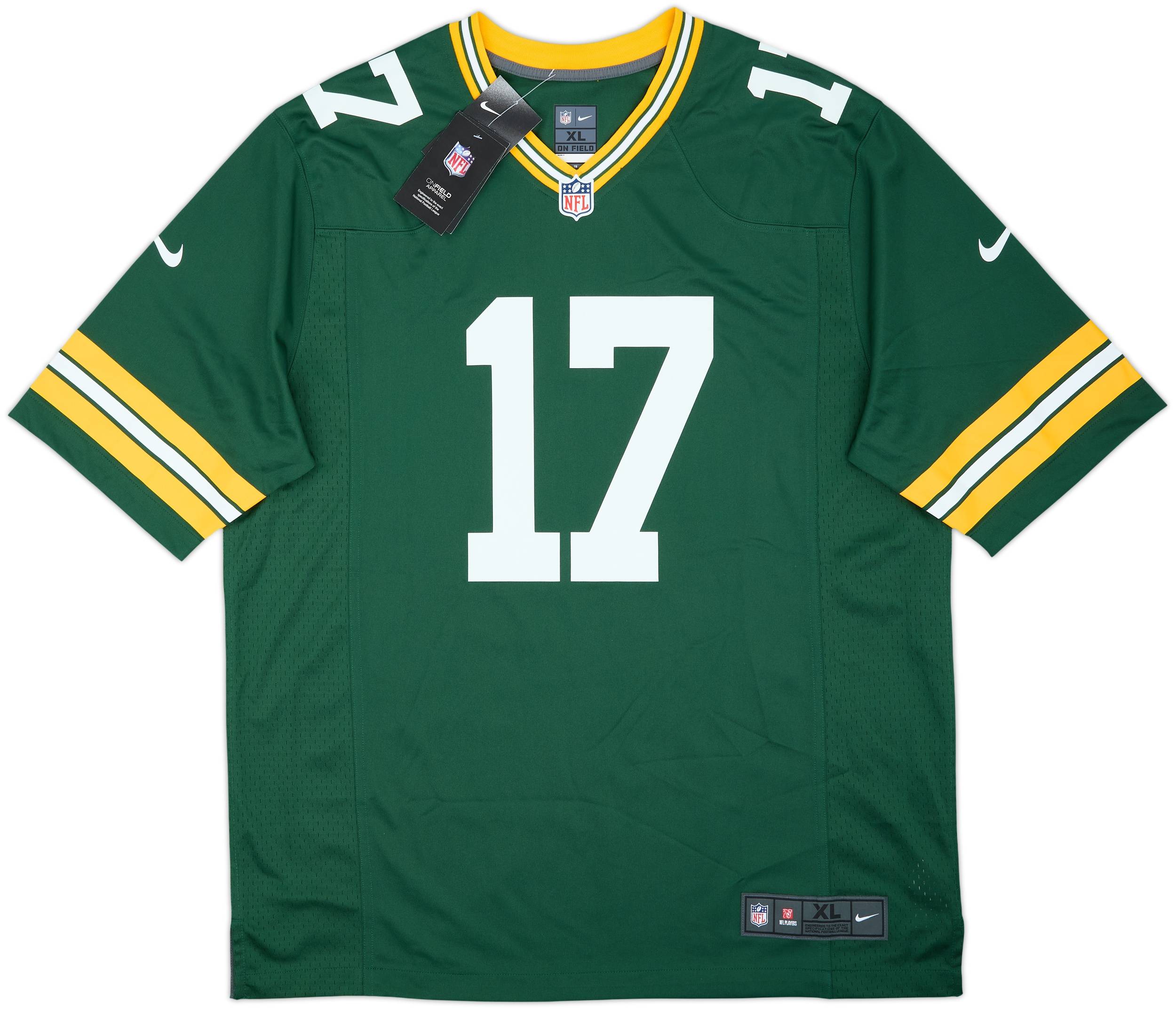 2014-21 Green Bay Packers Adams #17 Nike Game Home Jersey (XL)