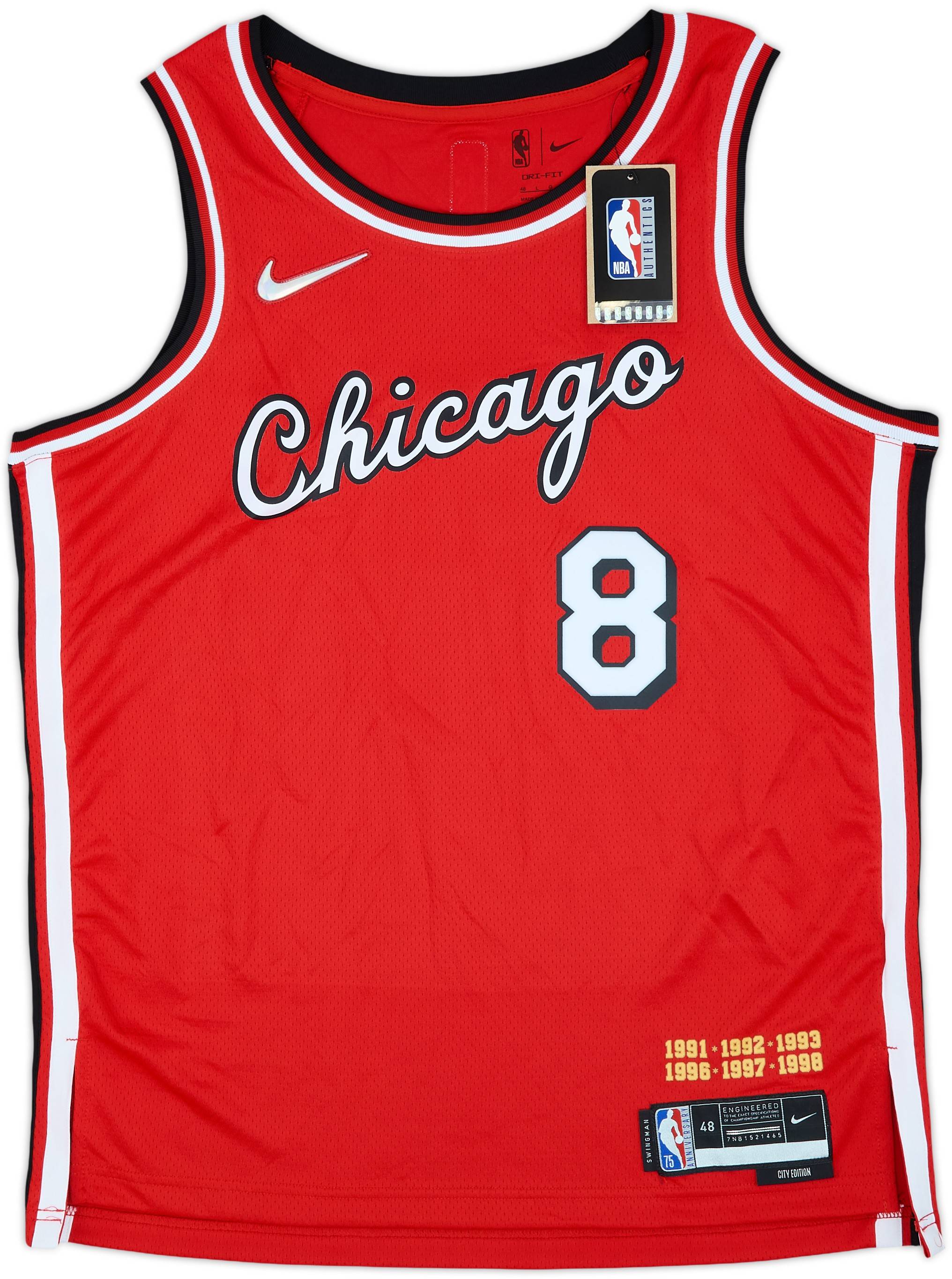 2021-22 Chicago Bulls LaVine #8 Nike Swingman Alternate Jersey (L)