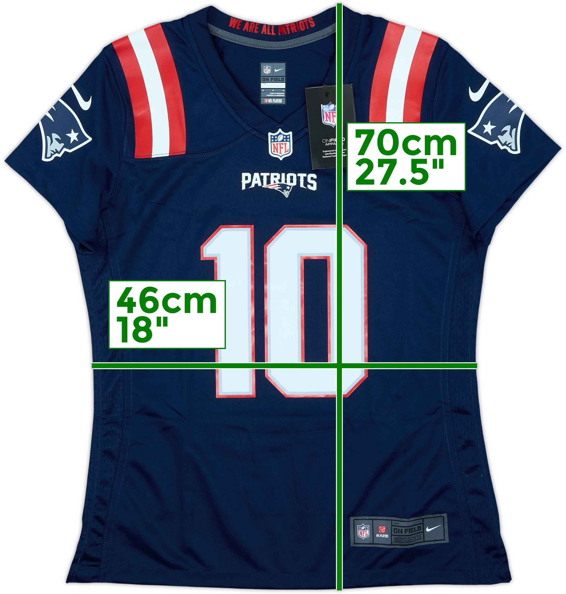 NIKE NFL PATRIOTS Jones 10 ユニホーム 2021-23 New England Patriots Jones #10 Nike Game Home Jersey