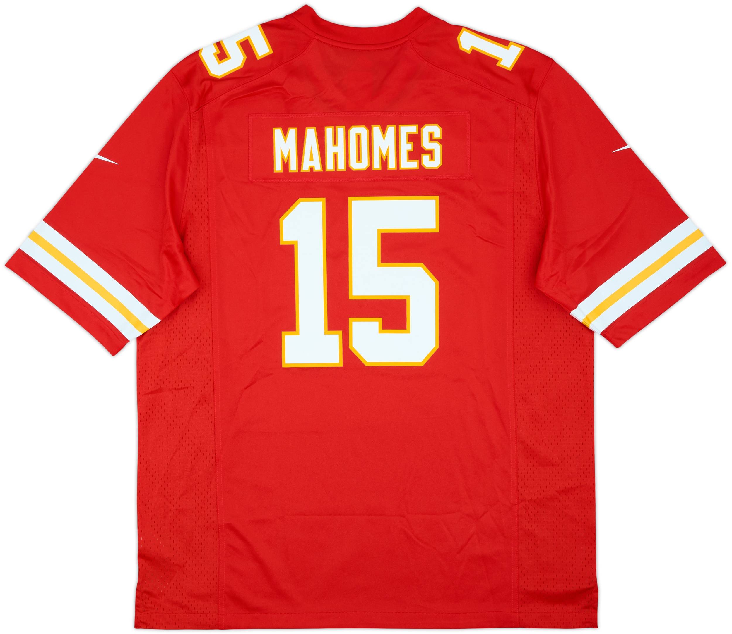 Kansas City Chief Mas 15 ユニフォーム XL 2017-25 Kansas City Chiefs Mahomes #15 Nike Game Home Jersey (XL)