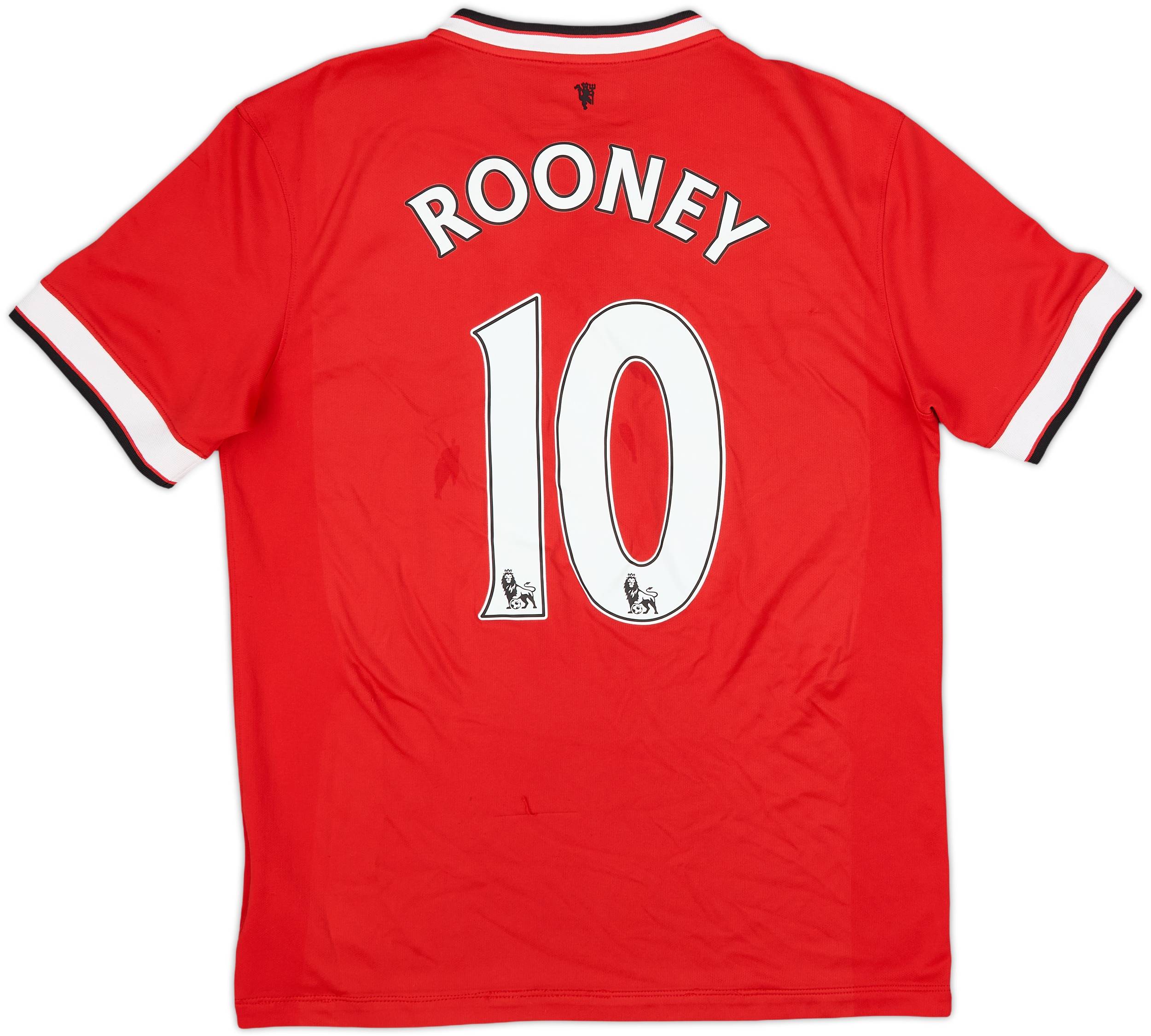マンチェスター・ユナイテッド ROONEY 10番 シャツ 2011-12 Manchester United Home L/S Shirt Rooney #10 (M)