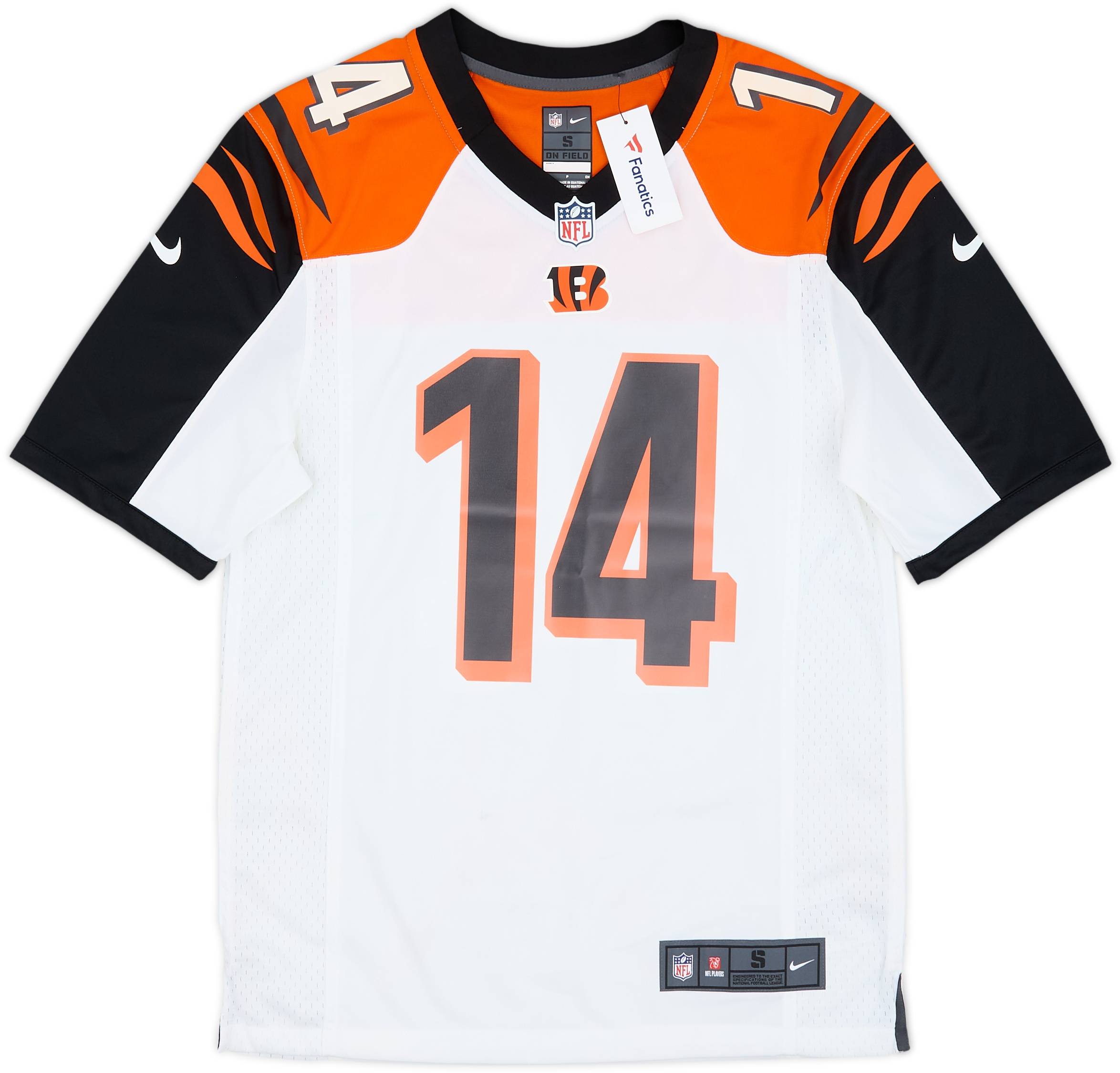 2012-19 Cincinnati Bengals Dalton #14 Nike Game Away Jersey (S)
