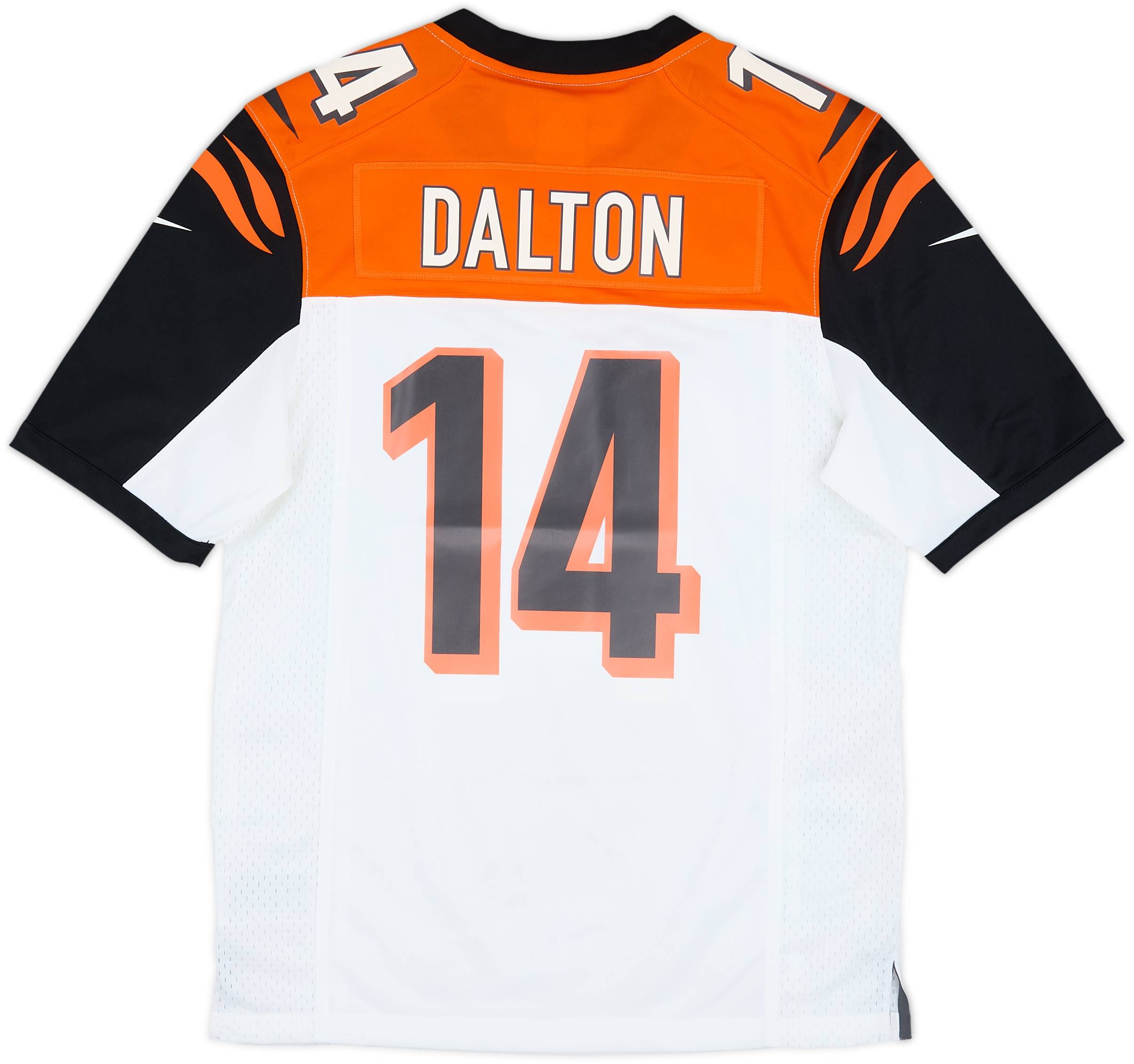 NIKE NFL CINCINNATI BENGALS DALTONゲームシャツ 2012-19 Cincinnati Bengals Dalton #14 Nike Game Away Jersey (S)