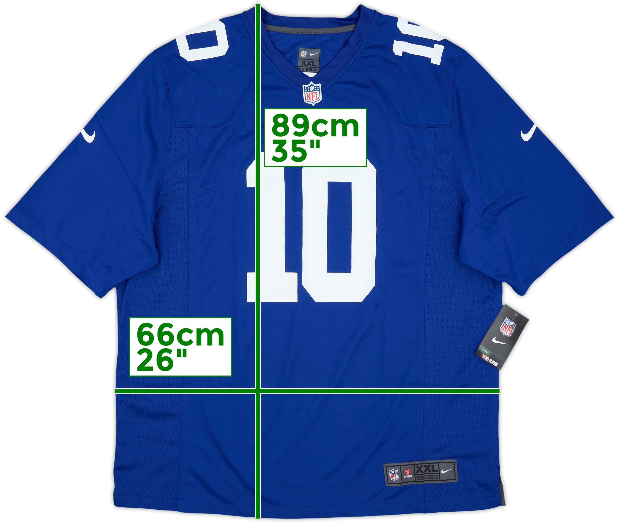 2012-19 New York Giants Manning #10 Nike Game Home Jersey (XXL)