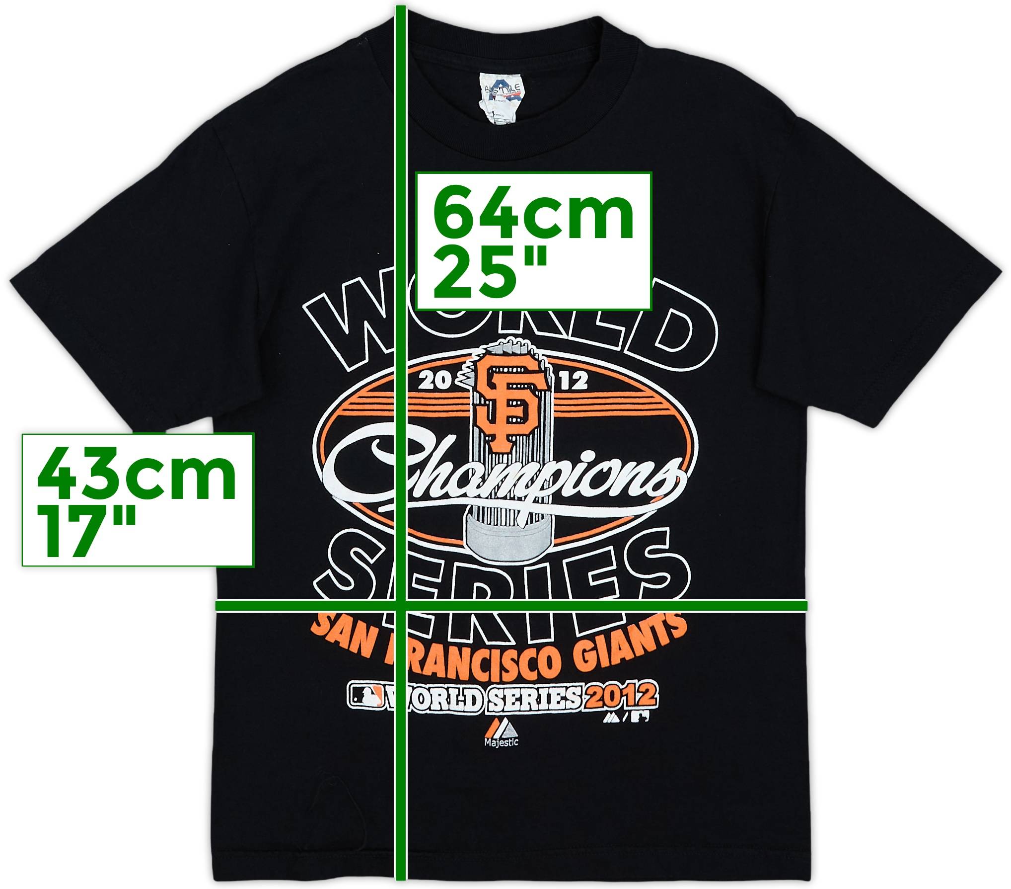 2012 San Francisco Giants World Series Champions Majestic