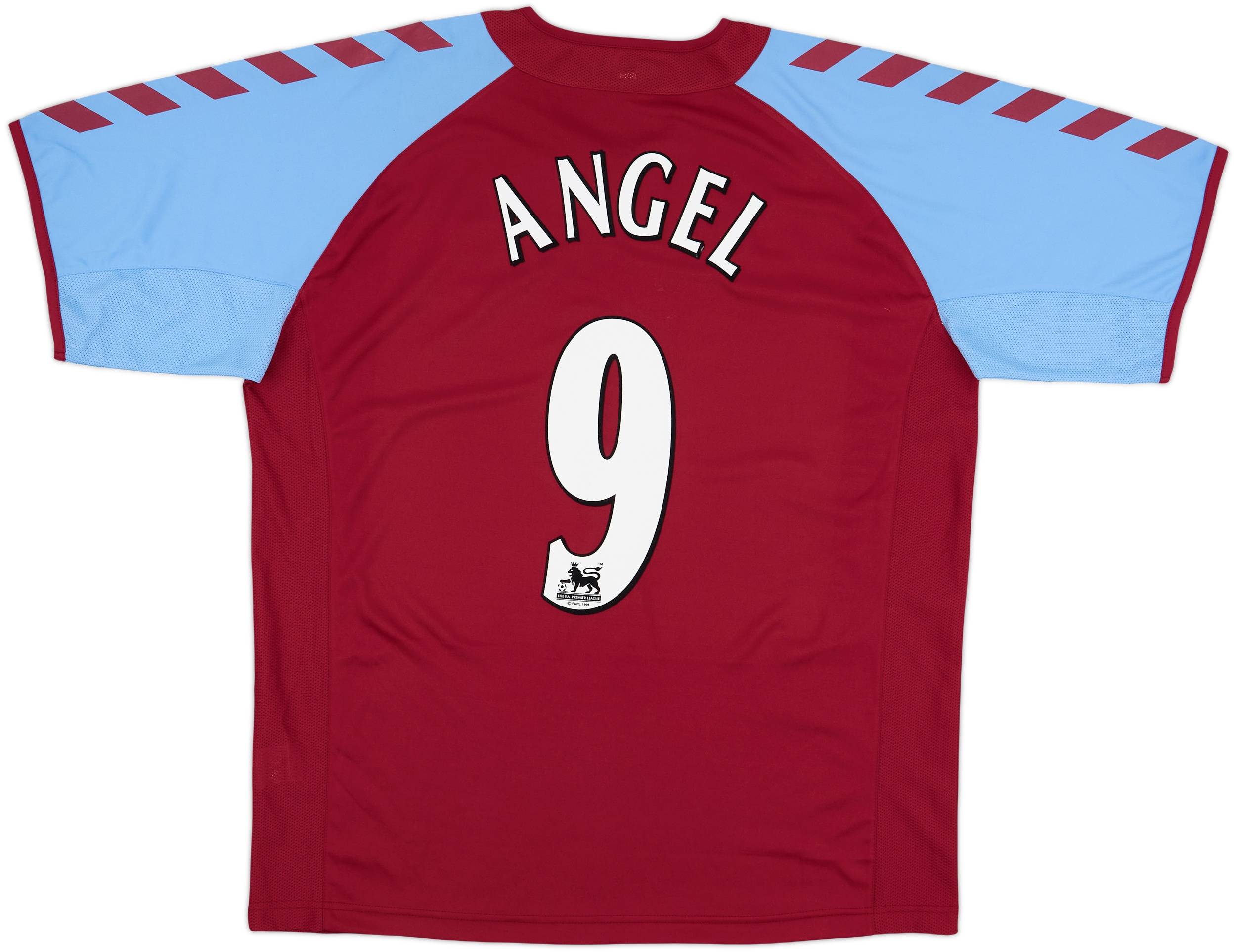 ウェア Hummel Aston Villa FC football shirts Aston Villa 2006/2007 Home Football Shirt Jersey Hummel Size