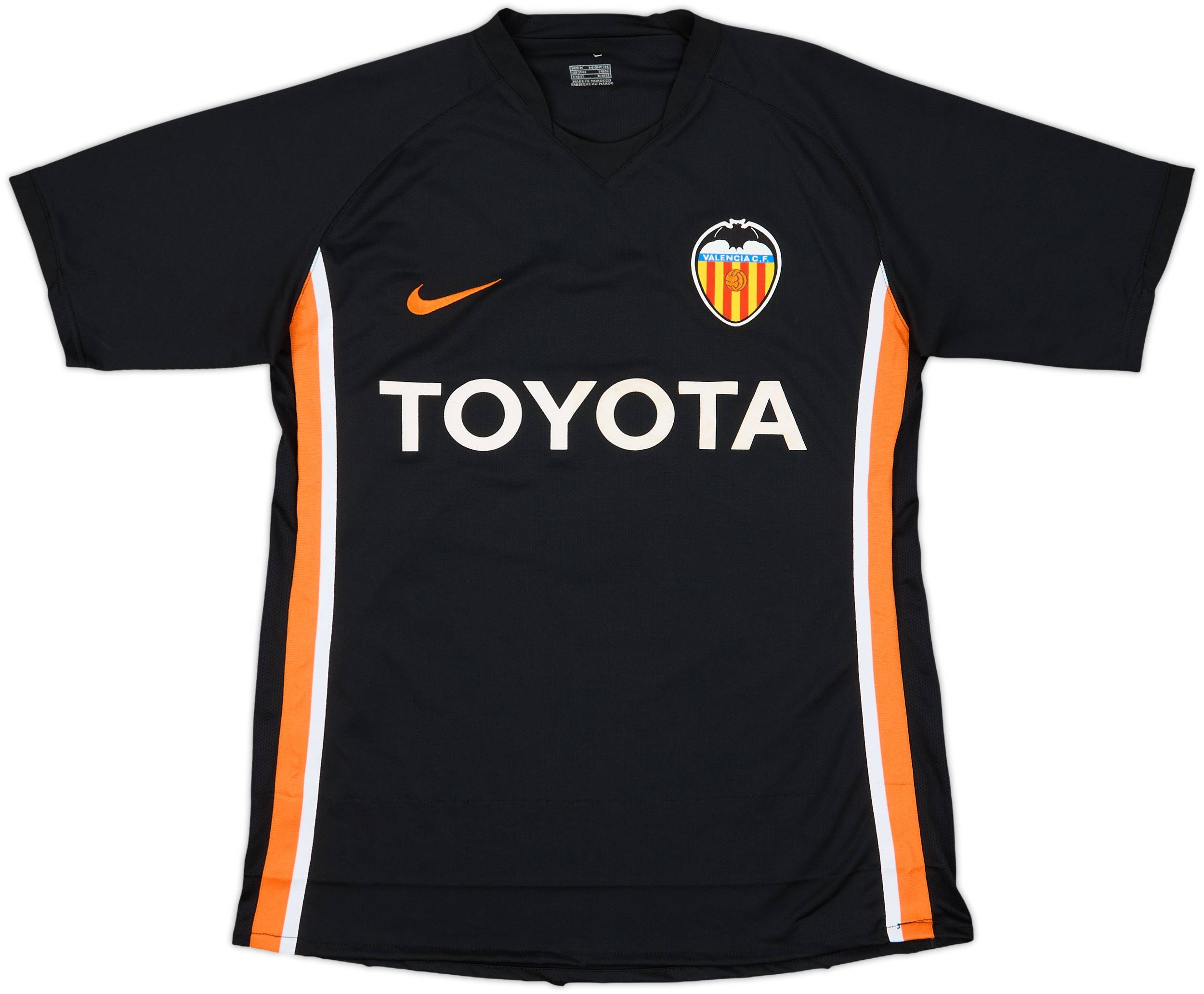 2006-07 Valencia Away Shirt David Villa #7 - 6/10 - (M)