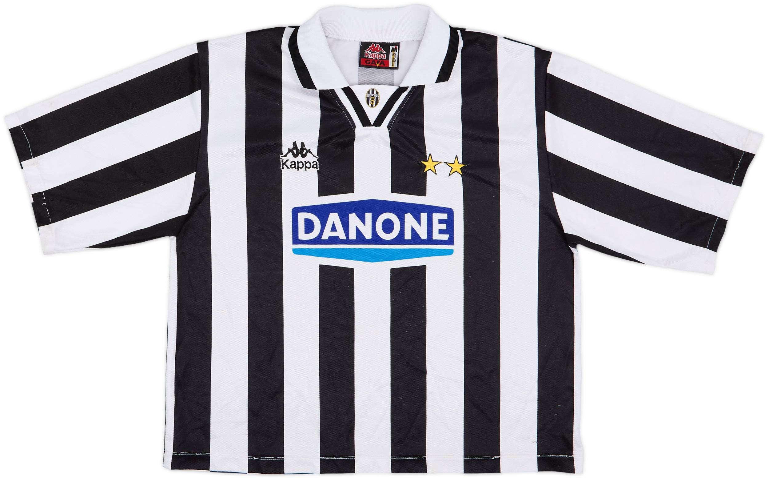 kappa ユヴェントス　94/95 ホームユニフォーム　ゲームシャツ 1994-95 Juventus Home Shirt - 5/10 - (M)