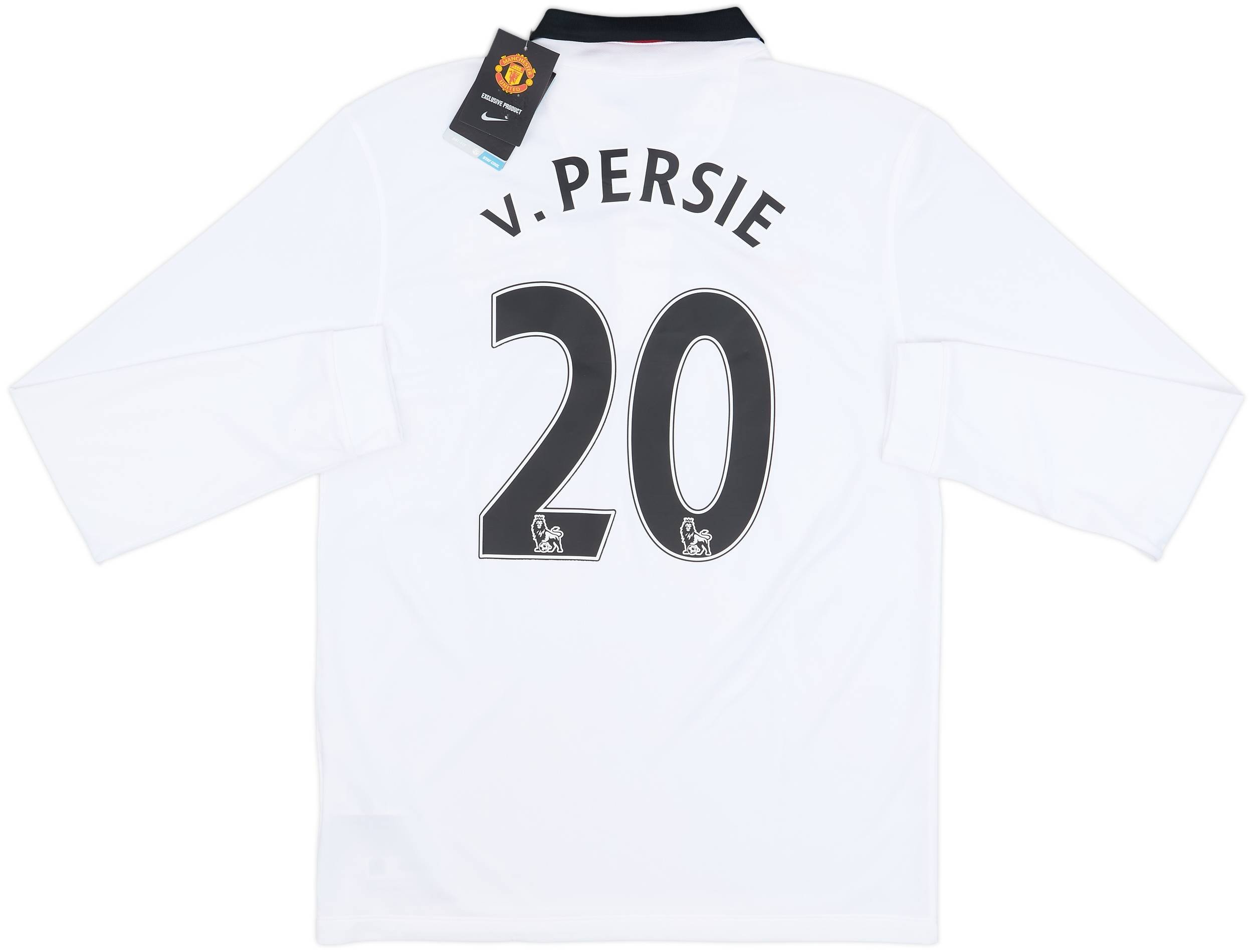 2014-15 Manchester United Away L/S Shirt v.Persie #20 (M)