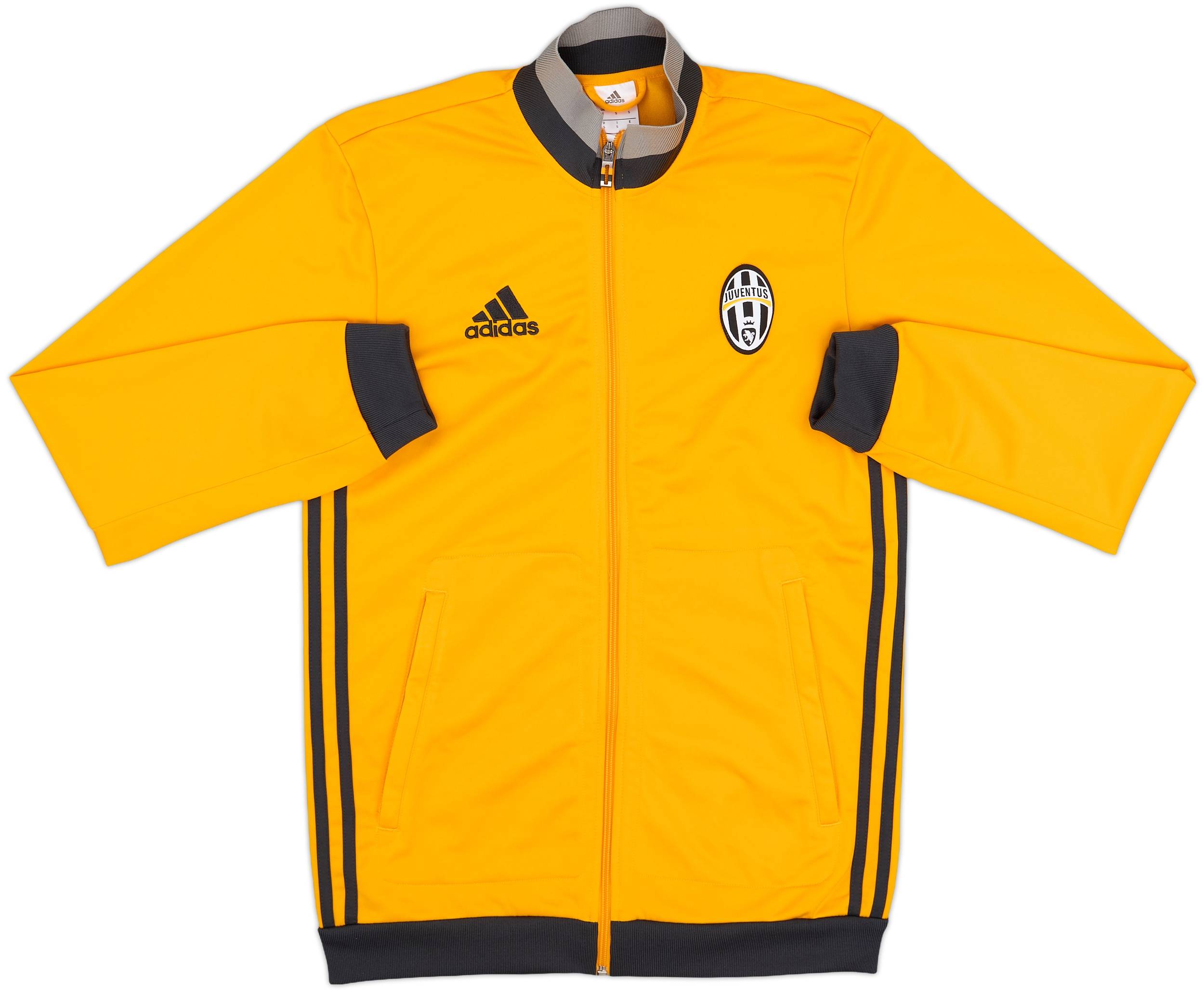 adidas - 新品JUVENTUS adidas フード付きジャケット イエロー　O 2016-17 Juventus adidas Hooded Track Jacket - 8/10 - (S)