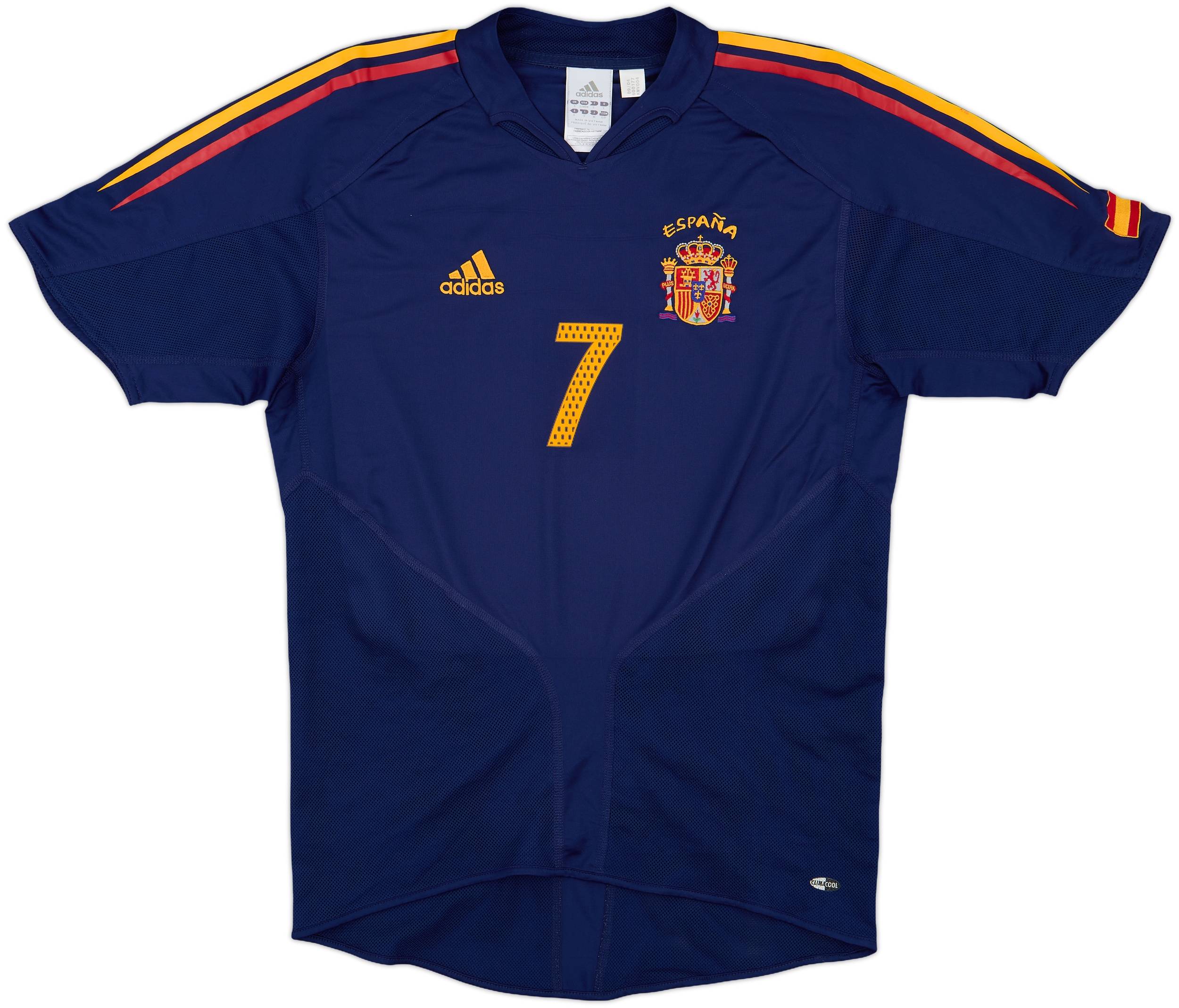 2004-06 Spain Third Shirt Raul #7 - 9/10 - (S)