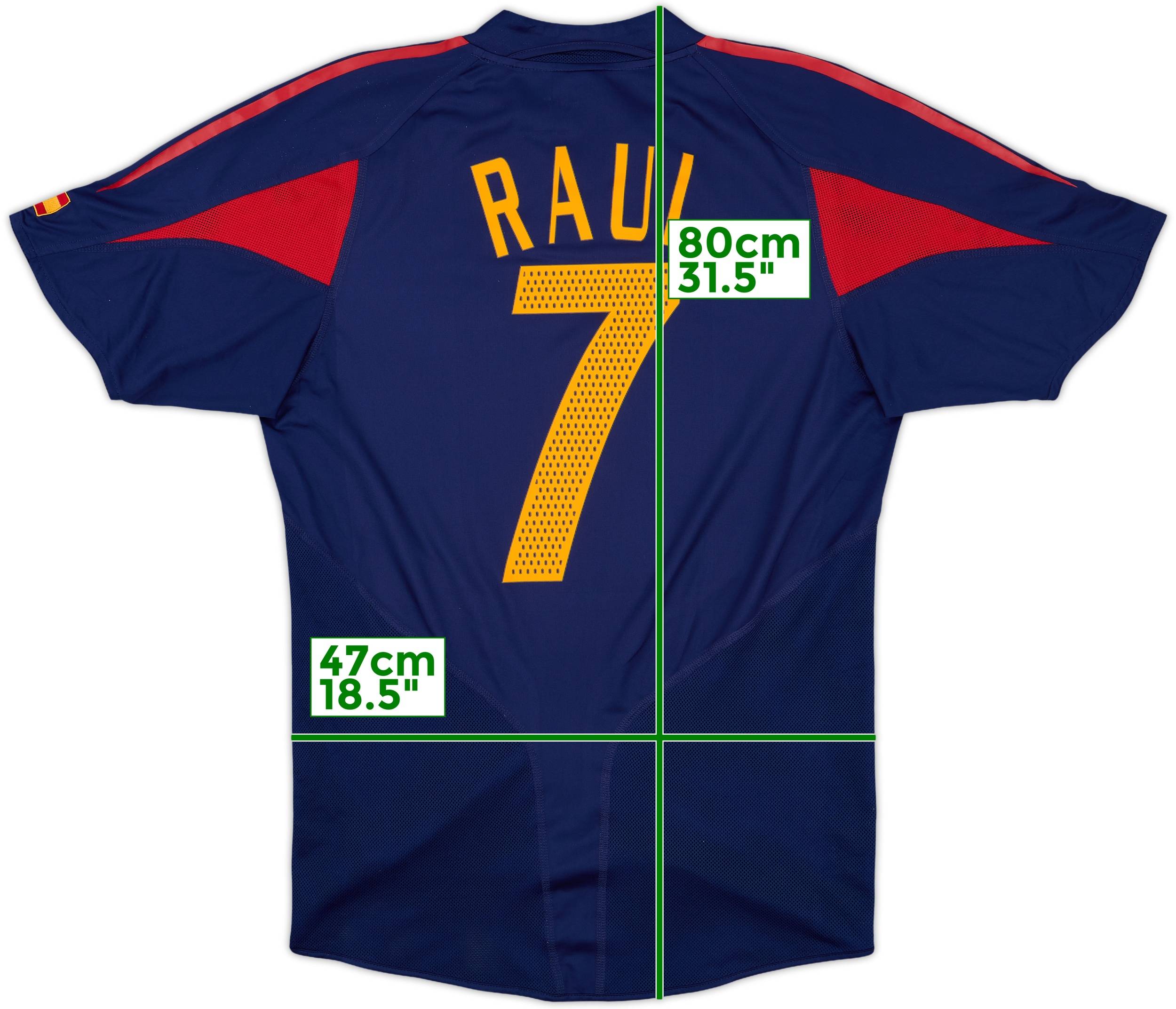 2004-06 Spain Third Shirt Raul #7 - 9/10 - (S)