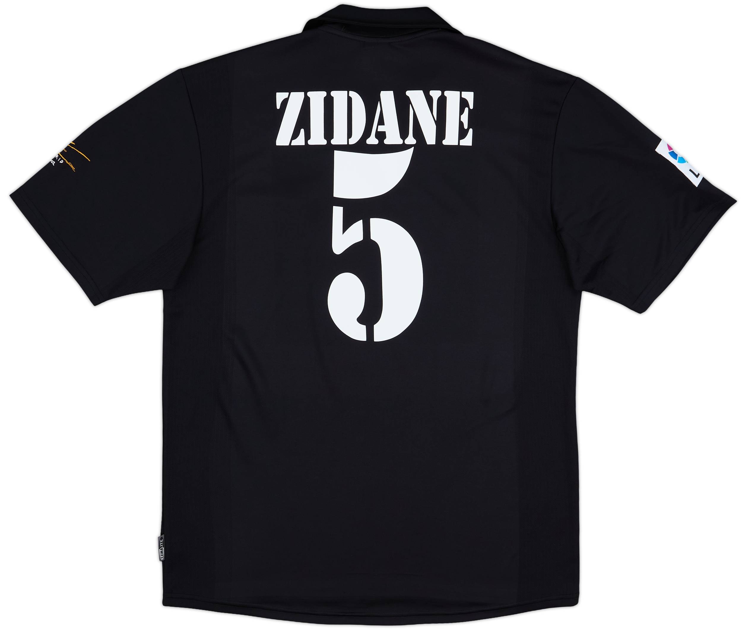2001-02 Real Madrid Centenary Away Shirt Zidane #5 - 10/10 - (M)