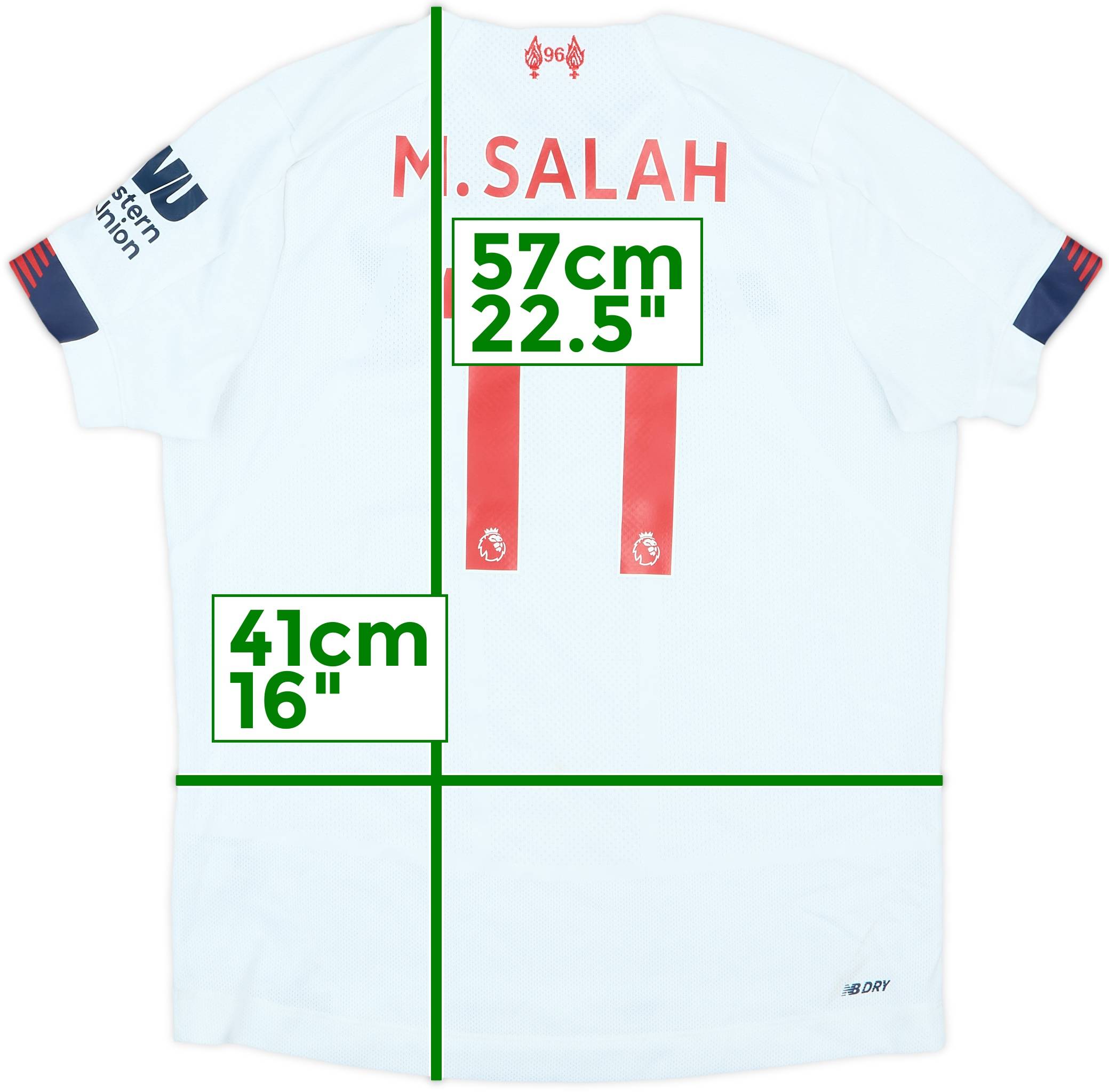 2019-20 Liverpool Away Shirt M.Salah #11 - 9/10 - (M.Boys)
