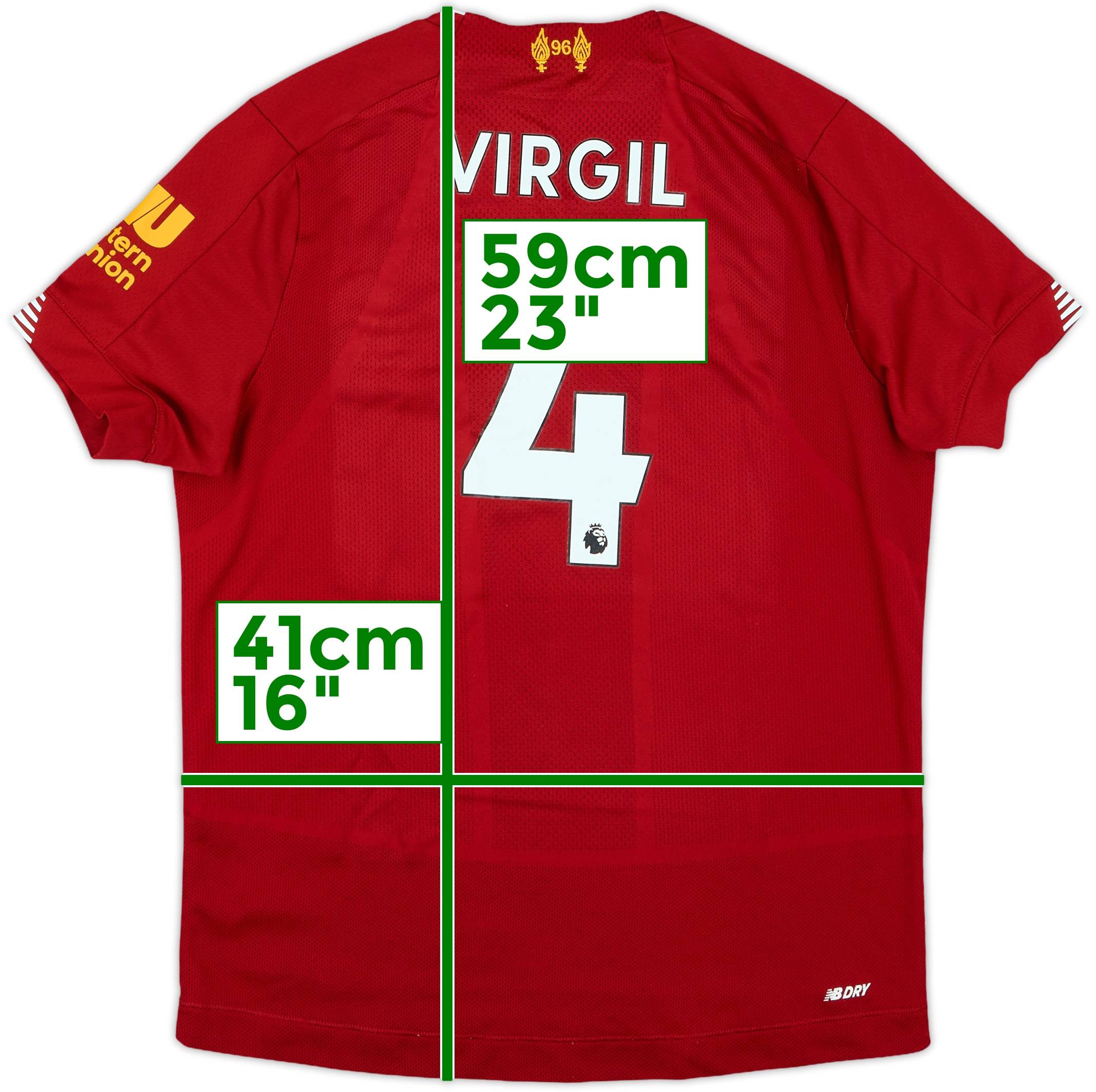 も*9様 liverpool VIRGIL 4 ファンダイク ユニフォーム も*9様