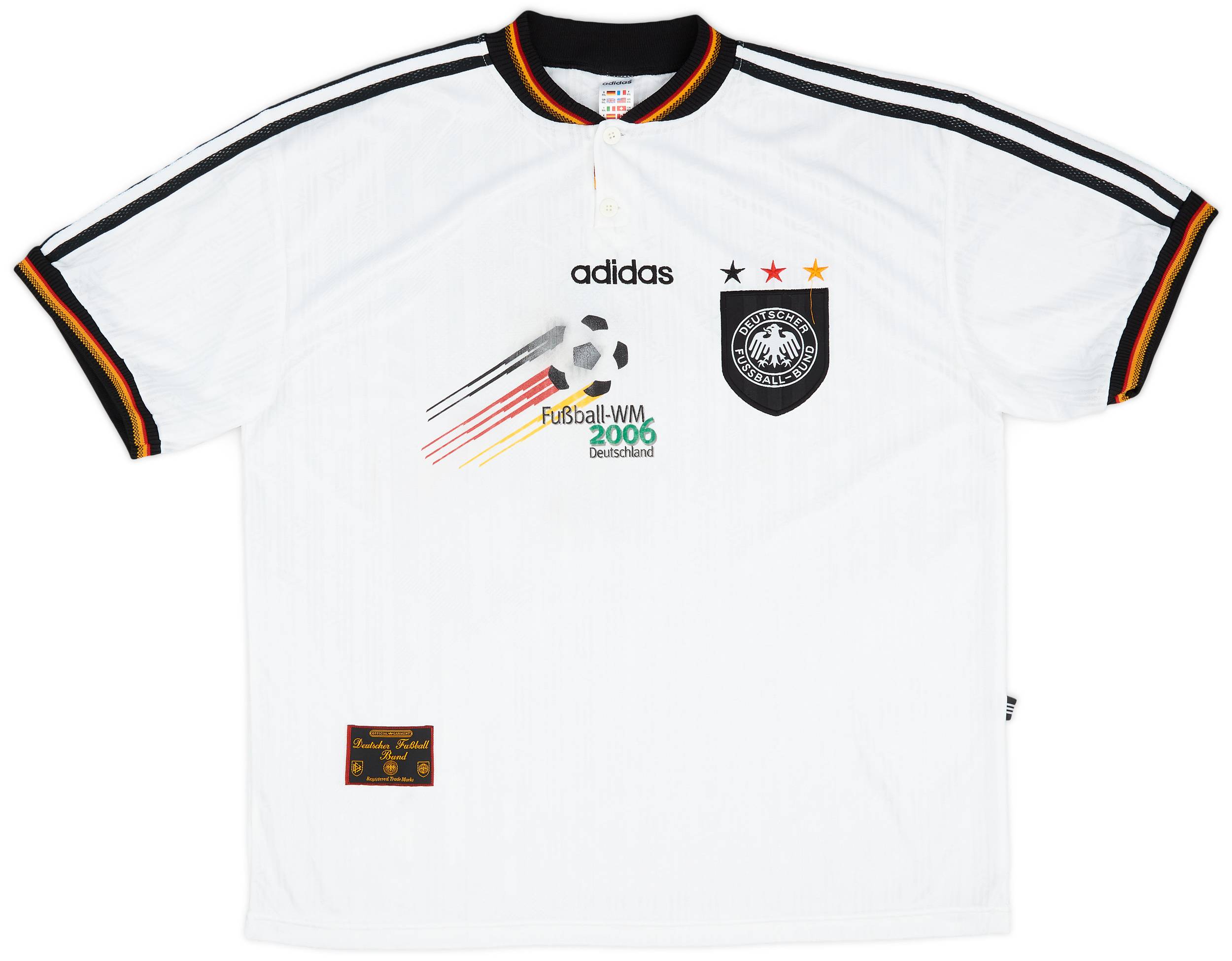 1996-98 Germany WM2006 Home Shirt - 7/10 - (XXL)