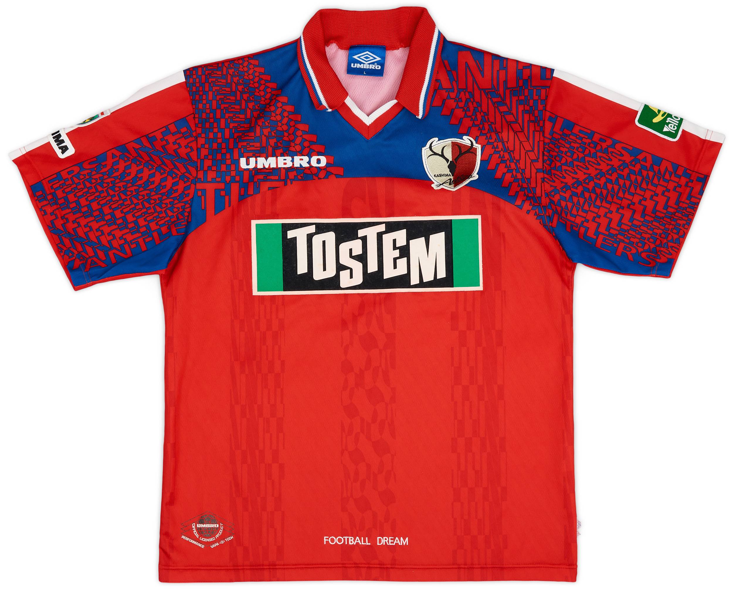 1997 Kashima Antlers Home Shirt - 9/10 - (L)