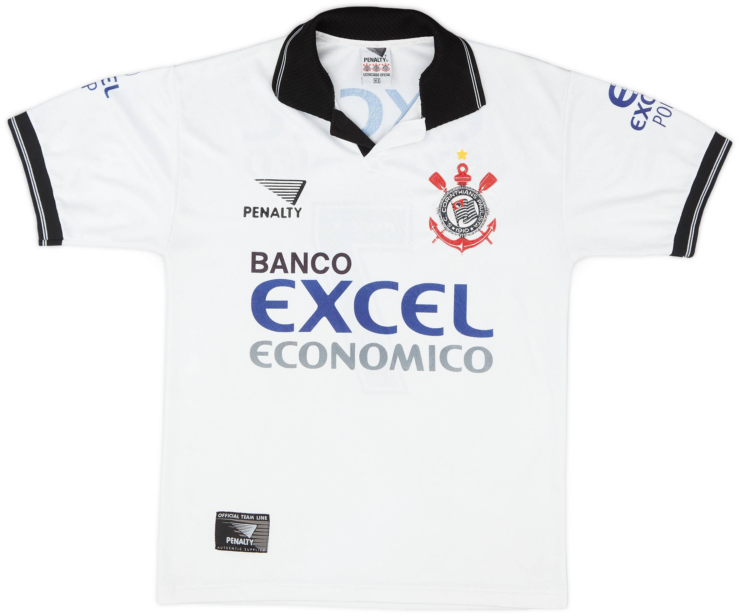1997 Corinthians Home Shirt #7 - 8/10 - (M)
