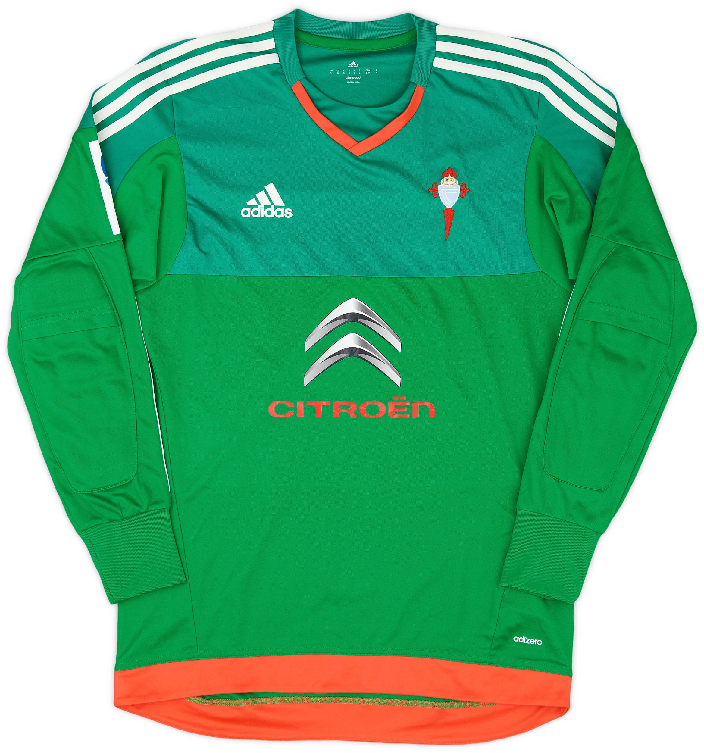 2015-16 Celta Vigo GK Shirt - 8/10 - (S)
