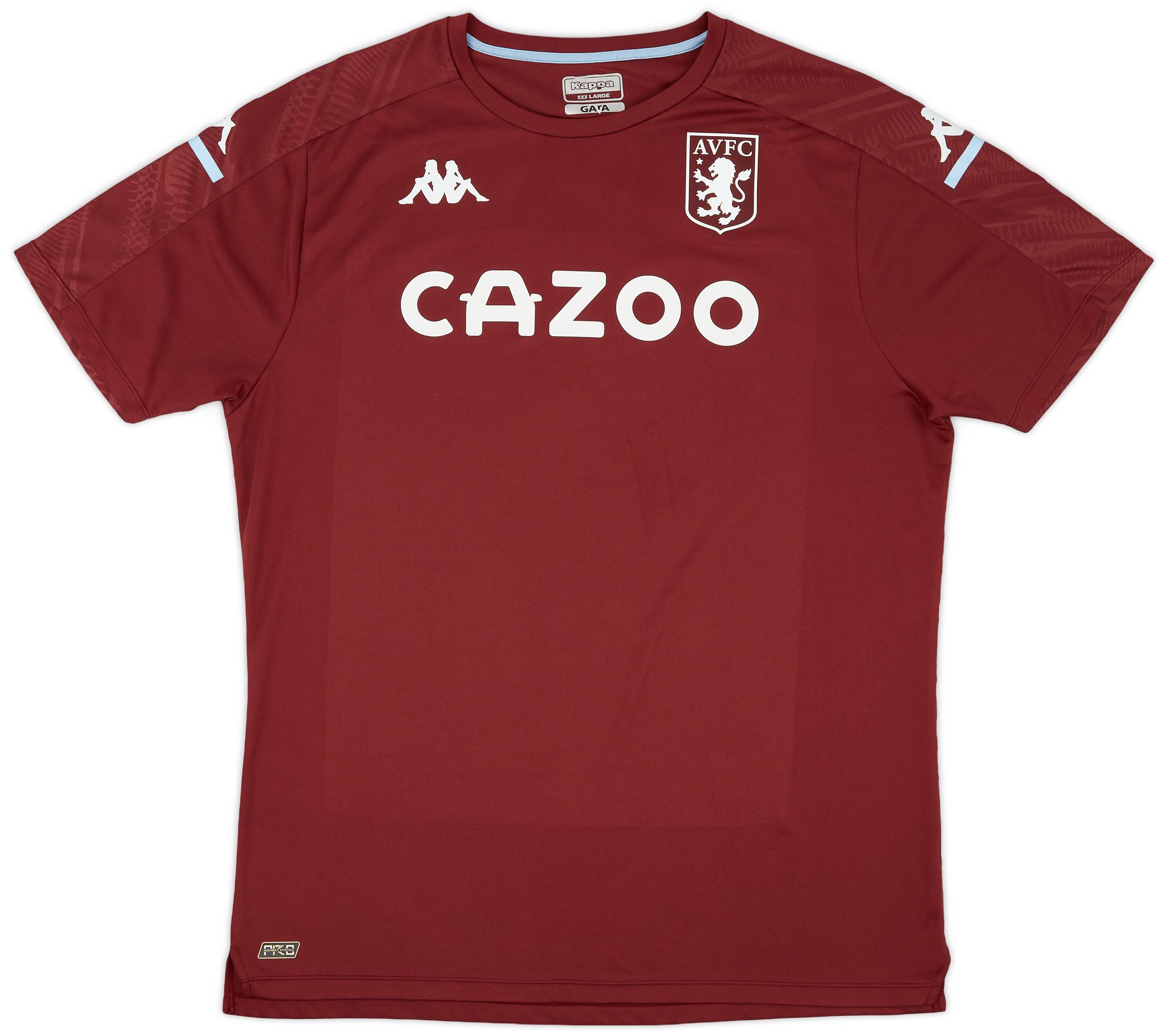 2020-21 Aston Villa Kappa Training Shirt - 9/10 - (3XL)