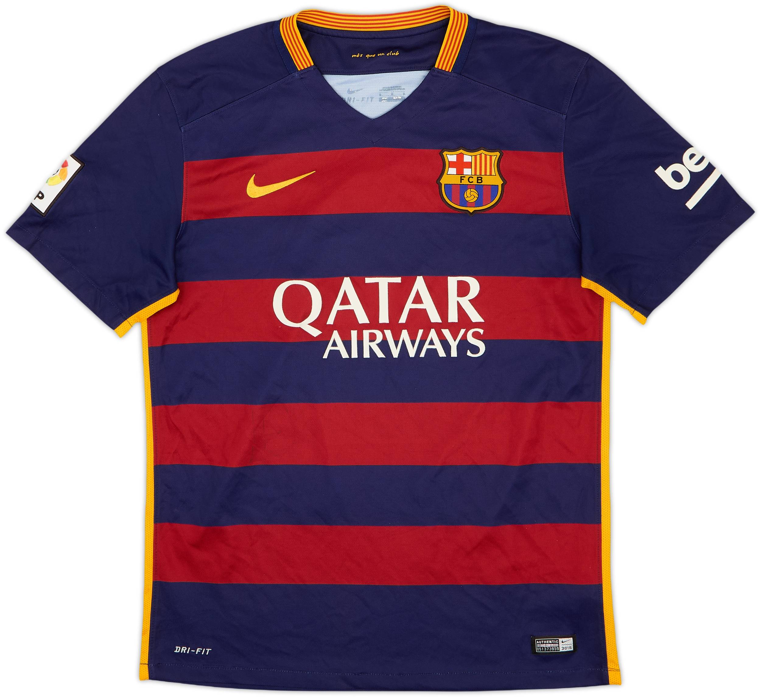 ウェア 2015-16 Barcelona  Shirt A.Iniesta 2015-16 Barcelona Home Shirt A.Iniesta #8 - 7/10 - (M)