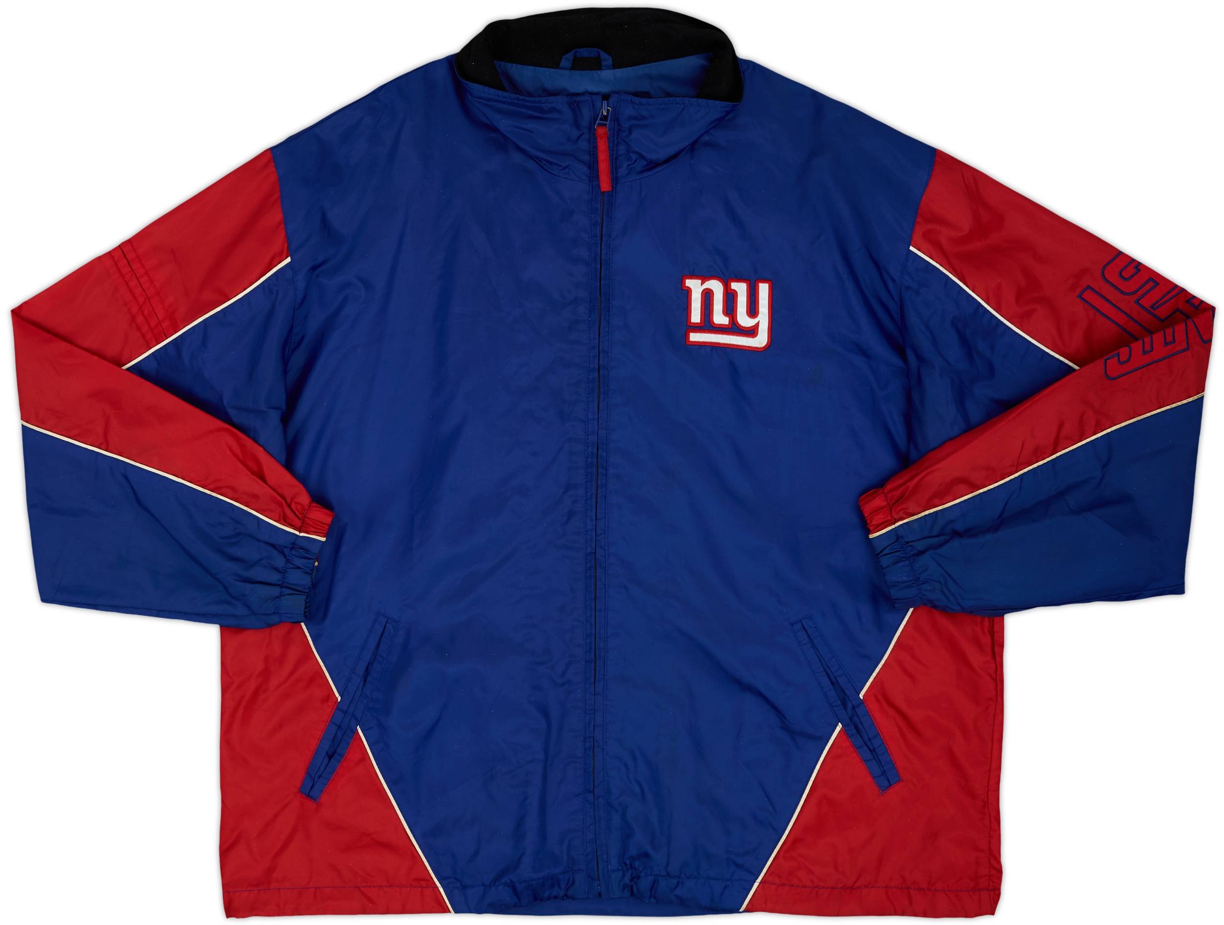 NFL Giants フード付きジャケット Men's Starter Black New York Giants Thursday Night Gridiron Full