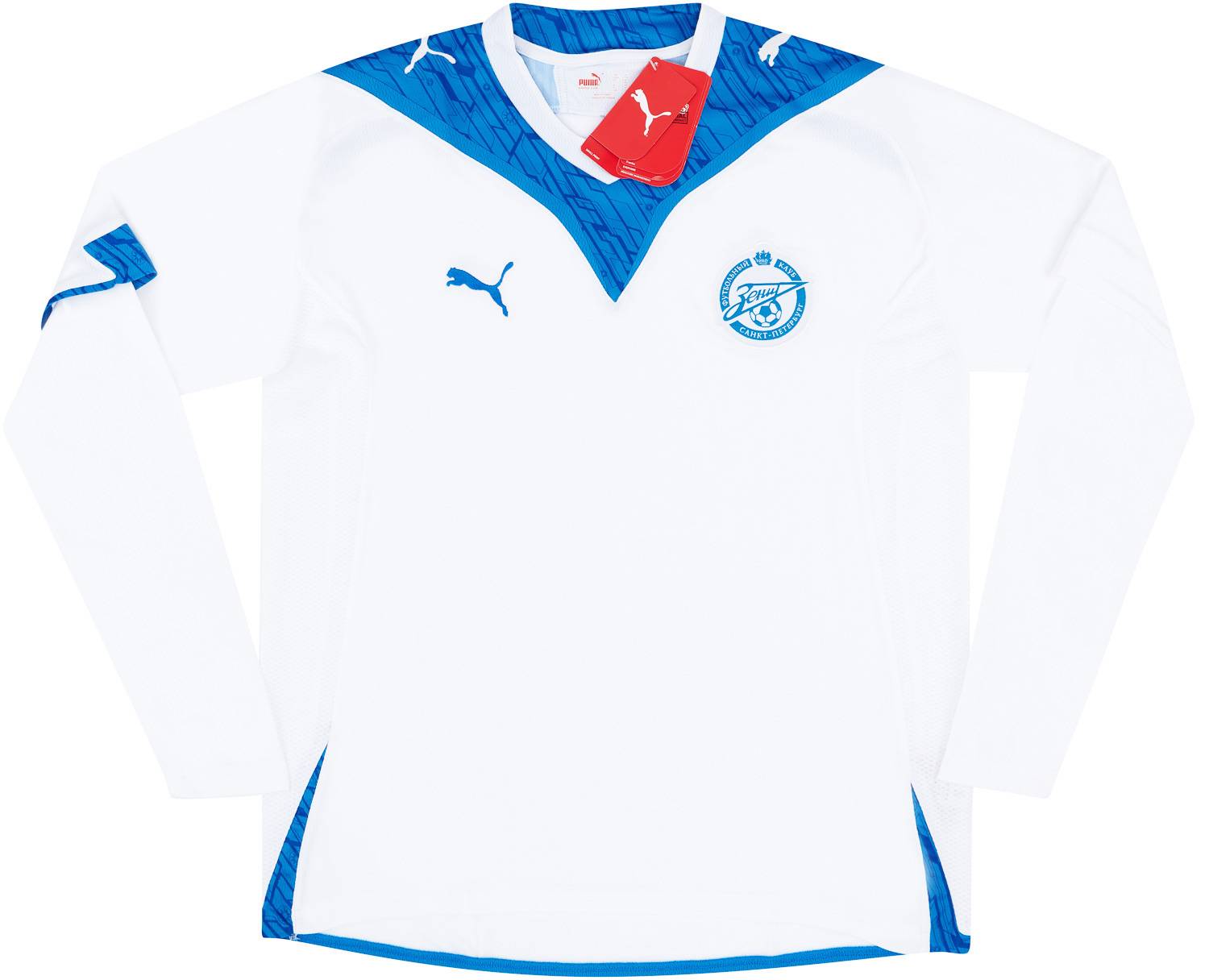 2009 Zenit St. Petersburg Home L/S Shirt (XL)