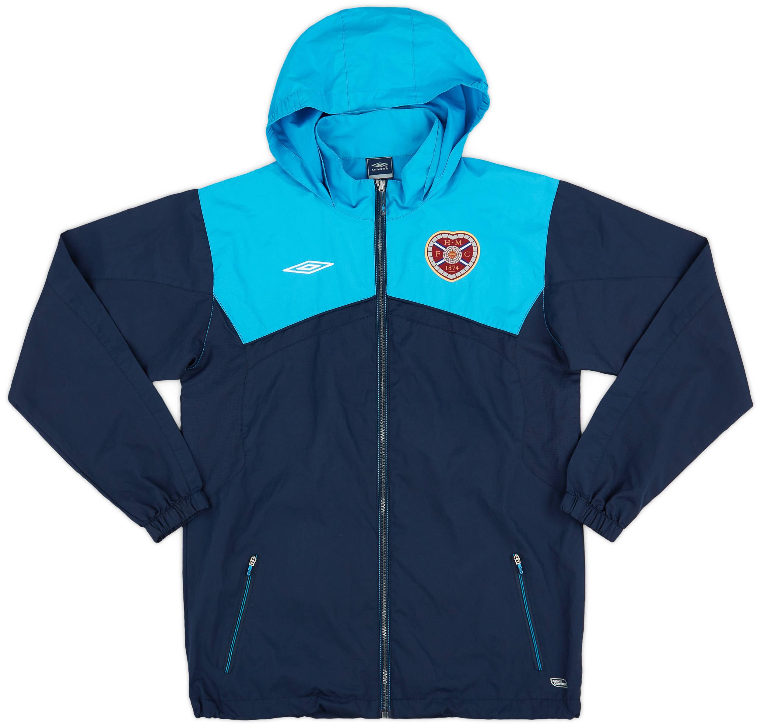2010-11 Hearts Umbro Rain Jacket - 10/10 - (XL.Boys)
