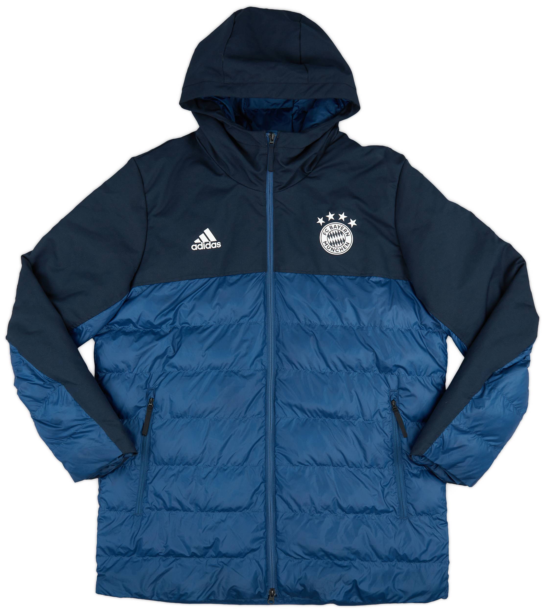 2019-20 Bayern Munich adidas Padded Bench Coat - 10/10 - (XL)