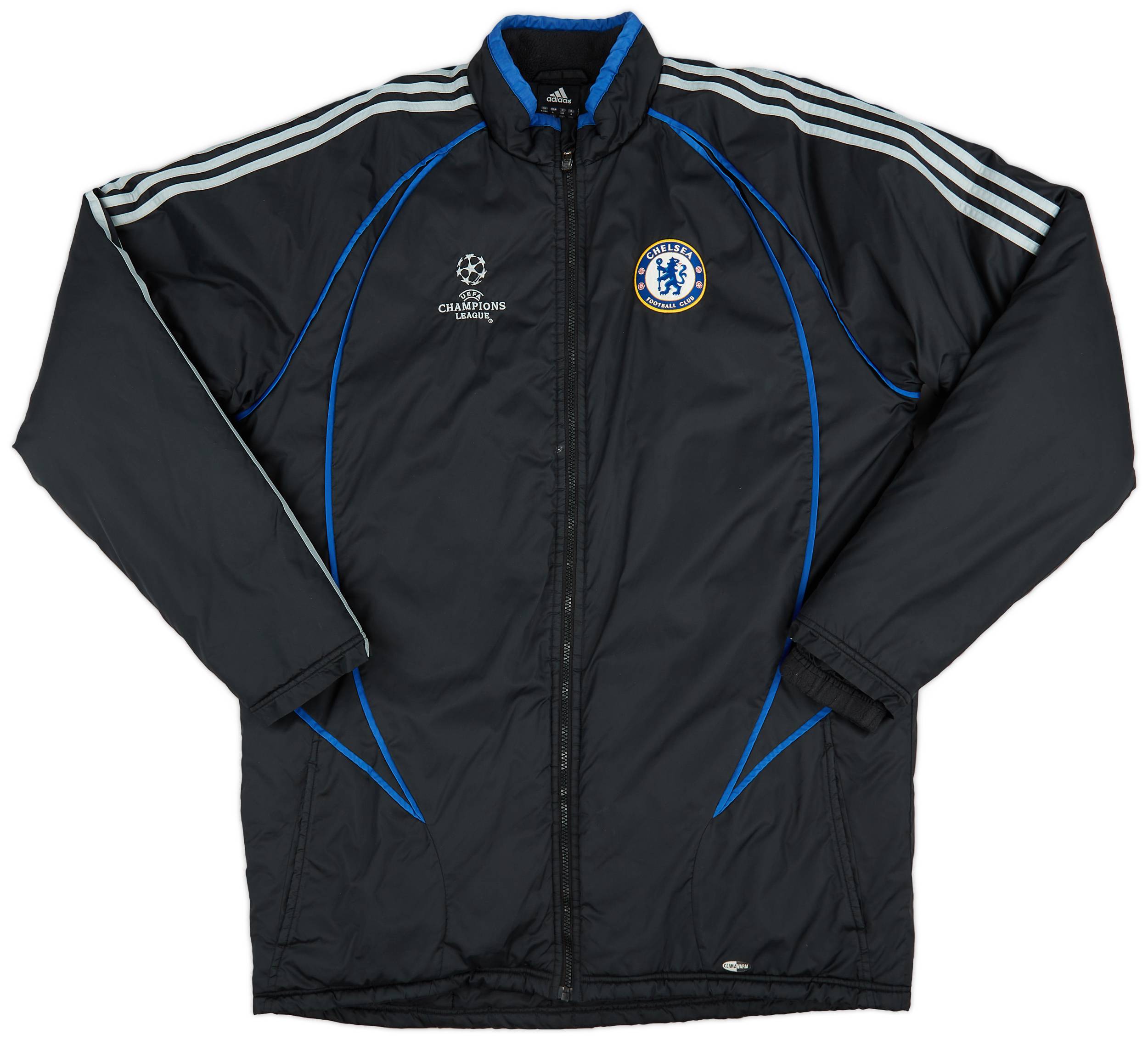 2006 07 Chelsea adidas CL Padded Bench Coat 10 10 L XL