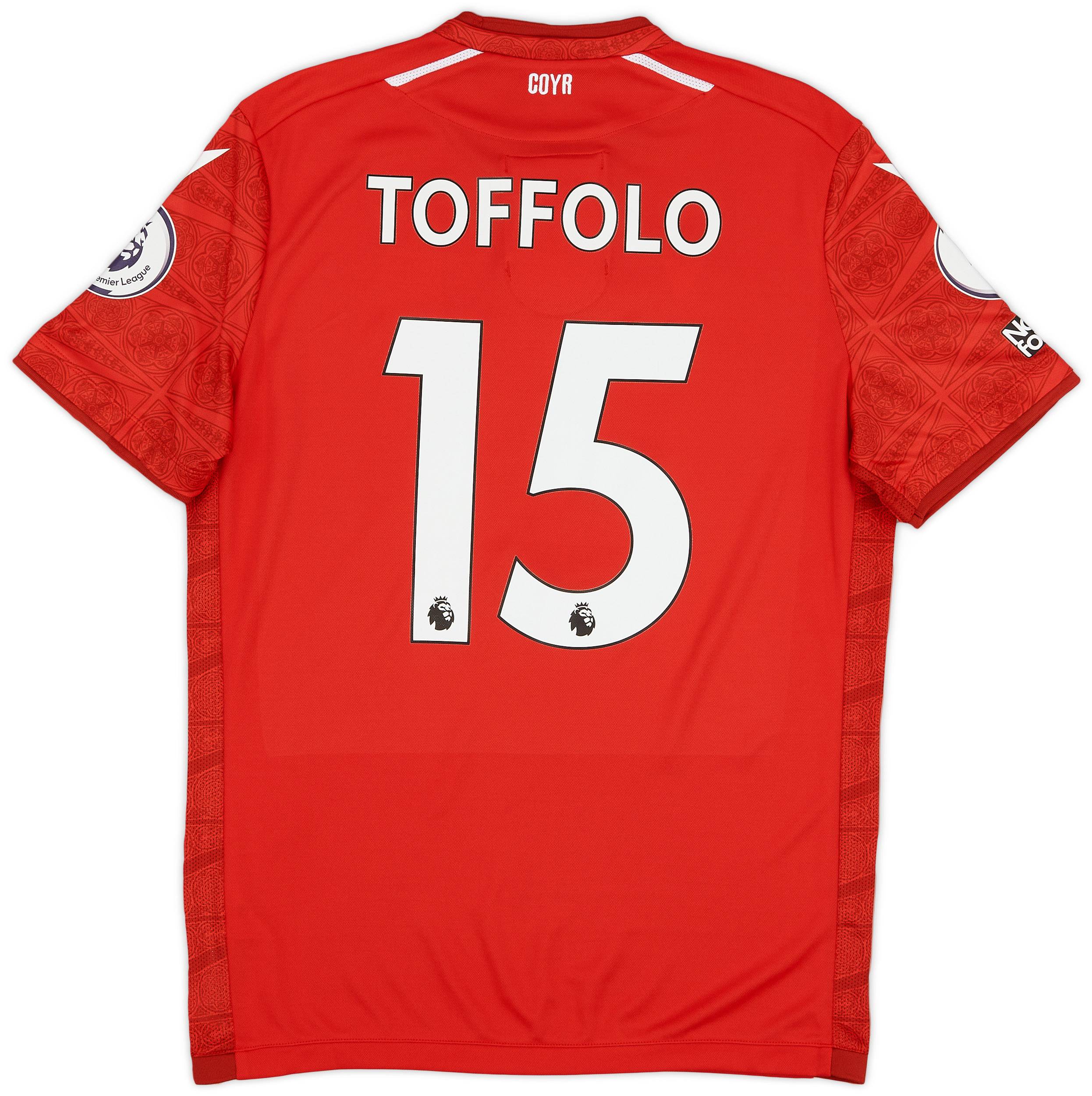 2022 23 Nottingham Forest Match Issue Home Shirt Toffolo 15