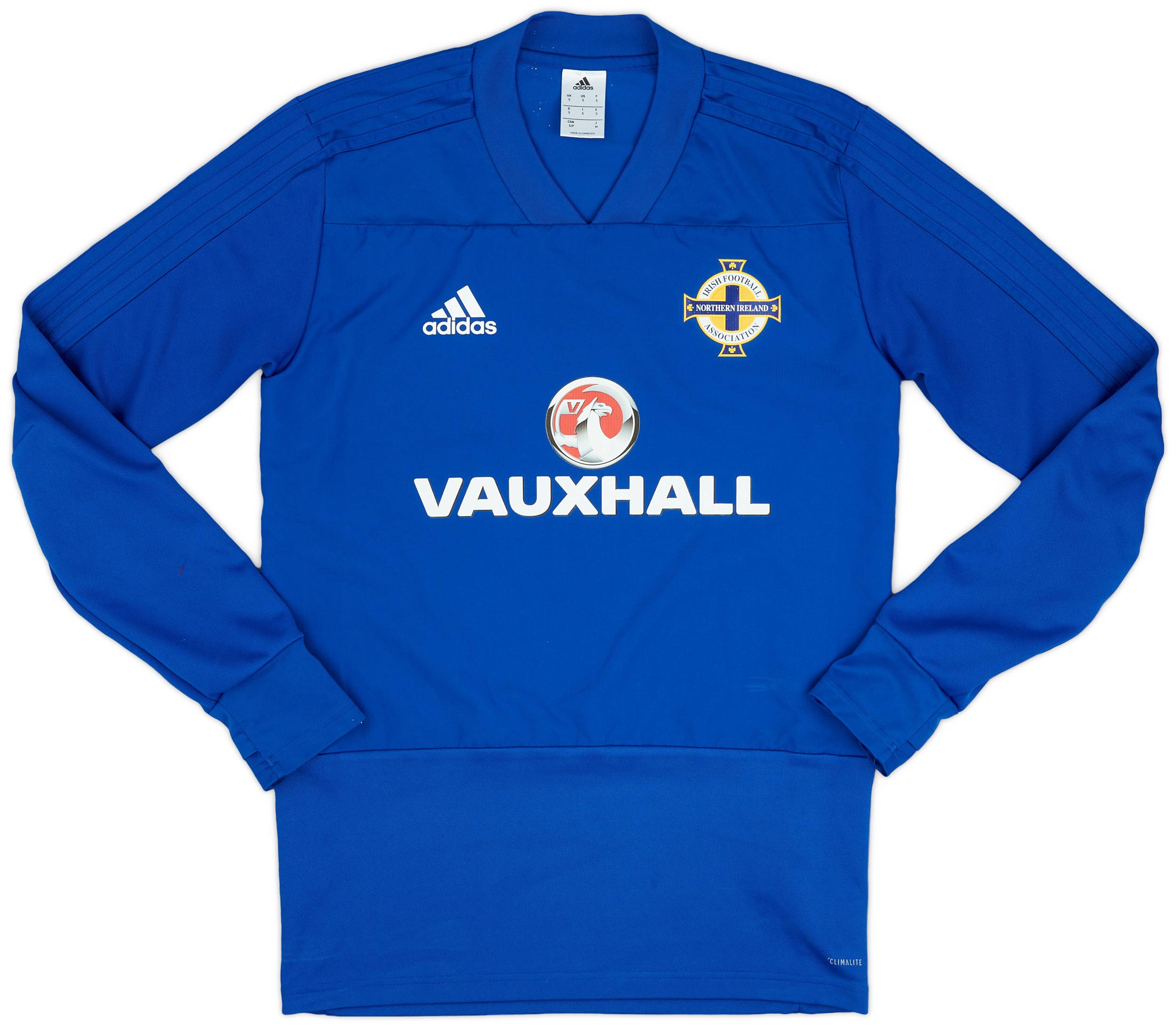 2017-18 Northern Ireland adidas Training Top - 7/10 - (S)