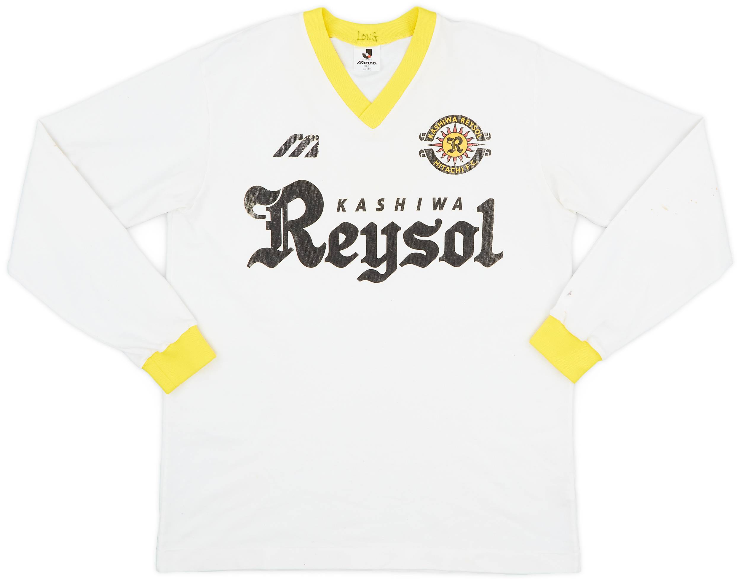 1993-95 Kashiwa Reysol Mizuno Training L/S Shirt - 5/10 - (XL)
