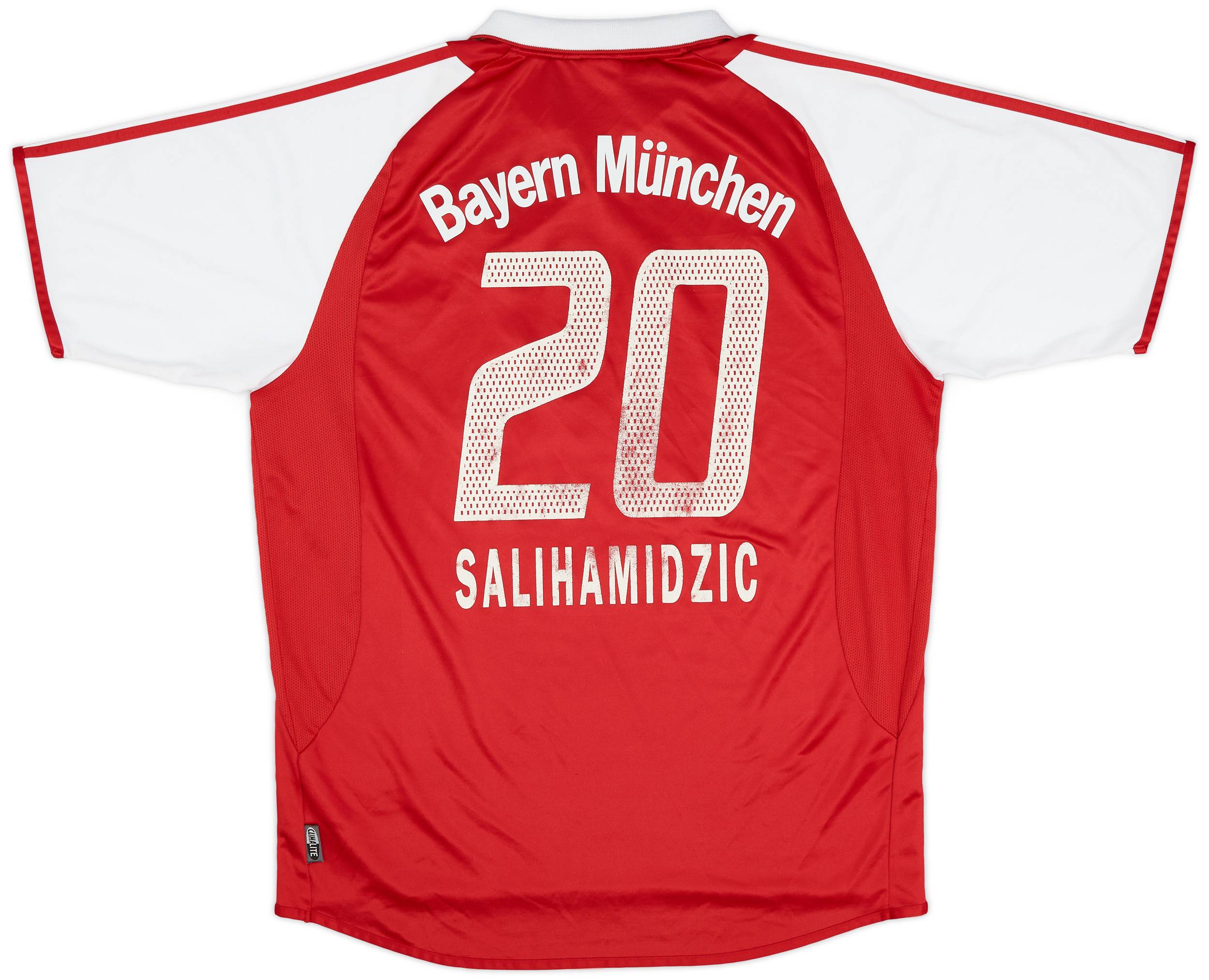 2003-04 Bayern Munich Home Shirt Salihamidzic #20 - 6/10 - (L)
