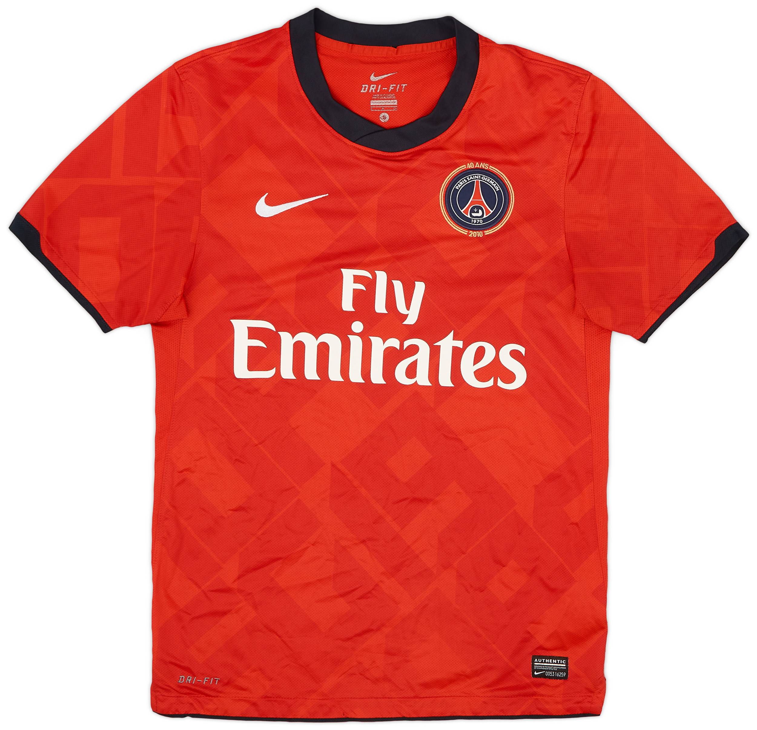 2010-12 Paris Saint-Germain '40 ANS' Home/Third Shirt - 7/10 - (S)